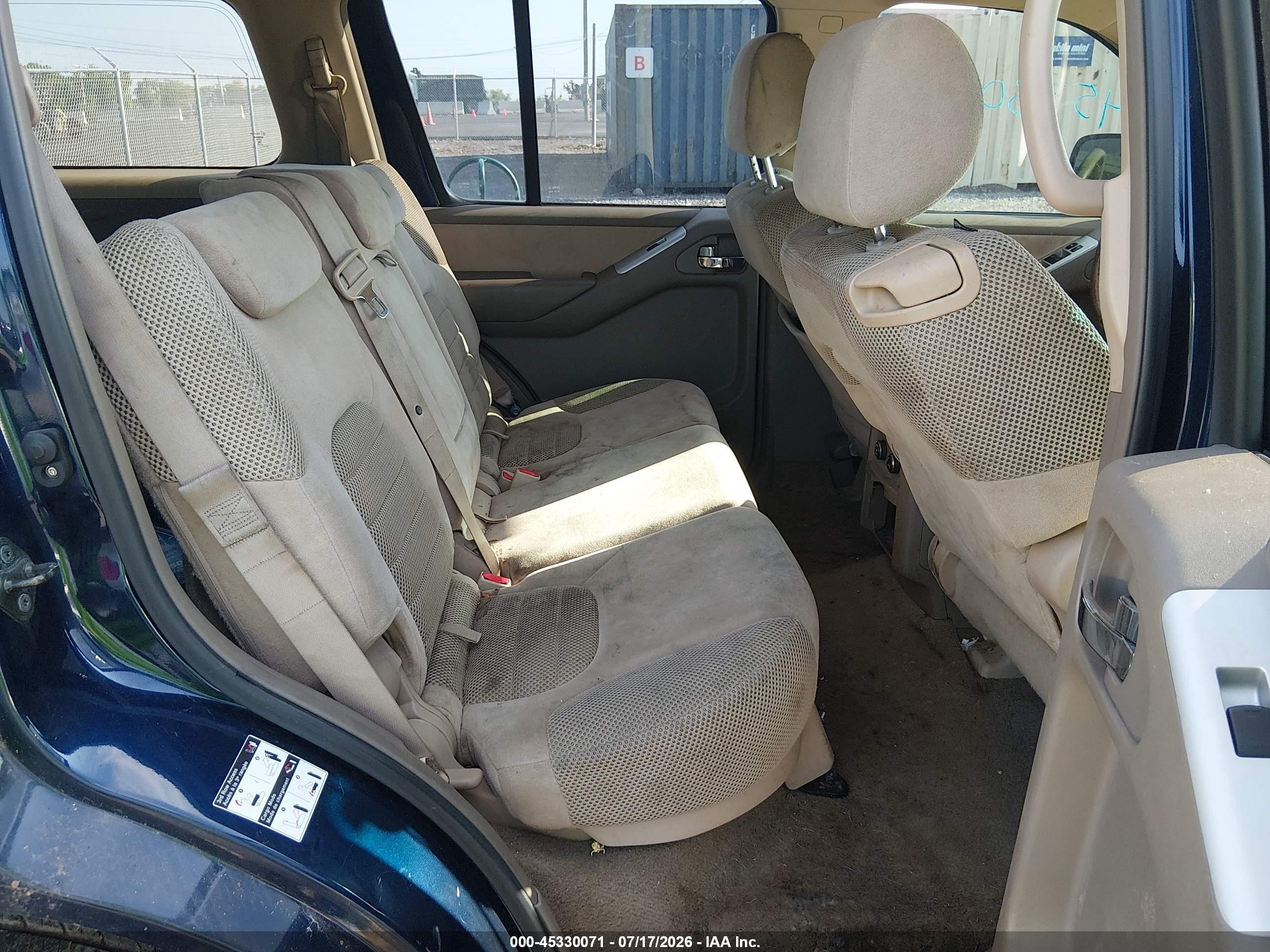2009 Nissan Pathfinder Se Синий vin: 5N1AR18UX9C618196