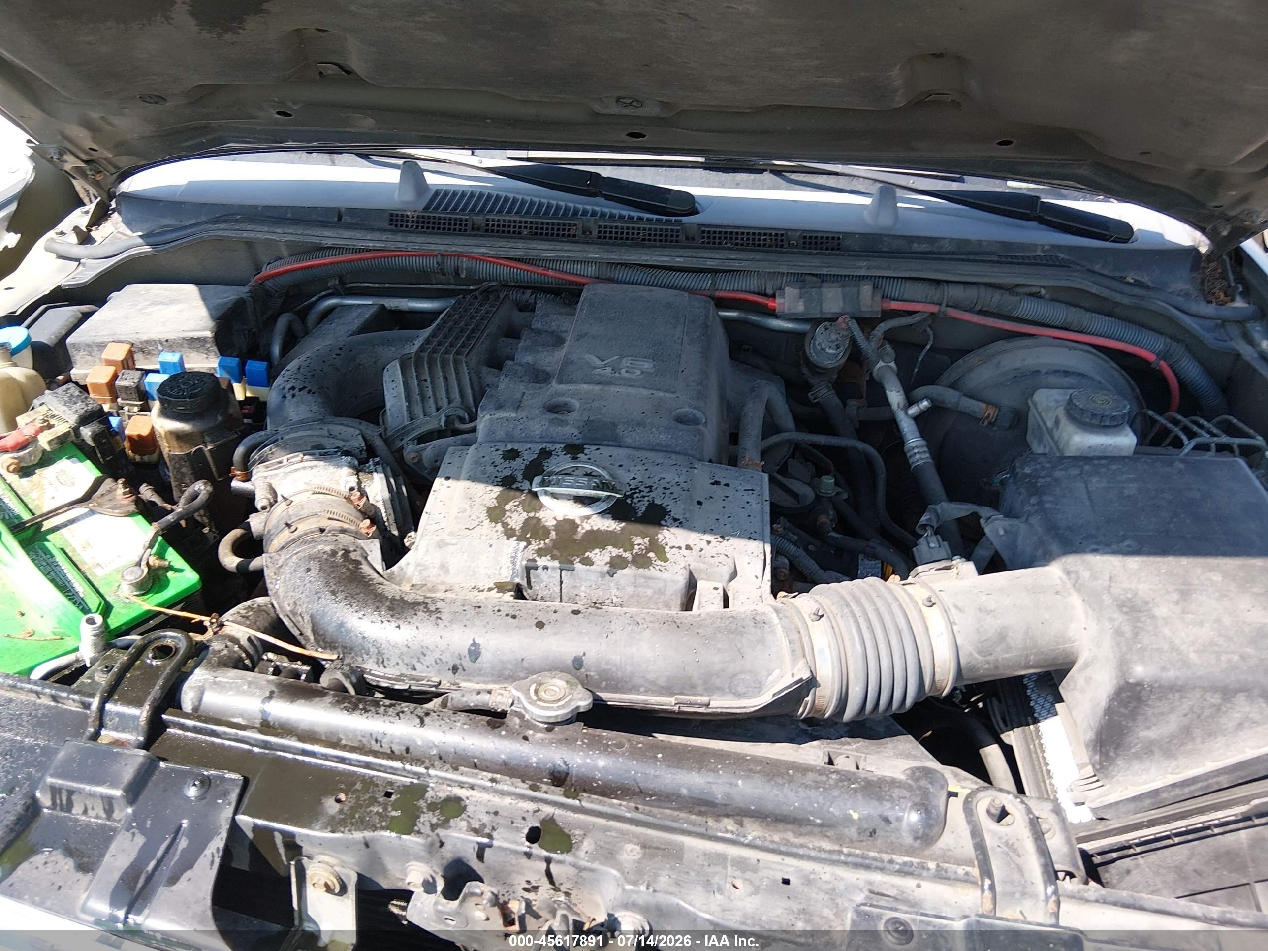 2005 Nissan Pathfinder Se Off-road Gray vin: 5N1AR18W05C714401