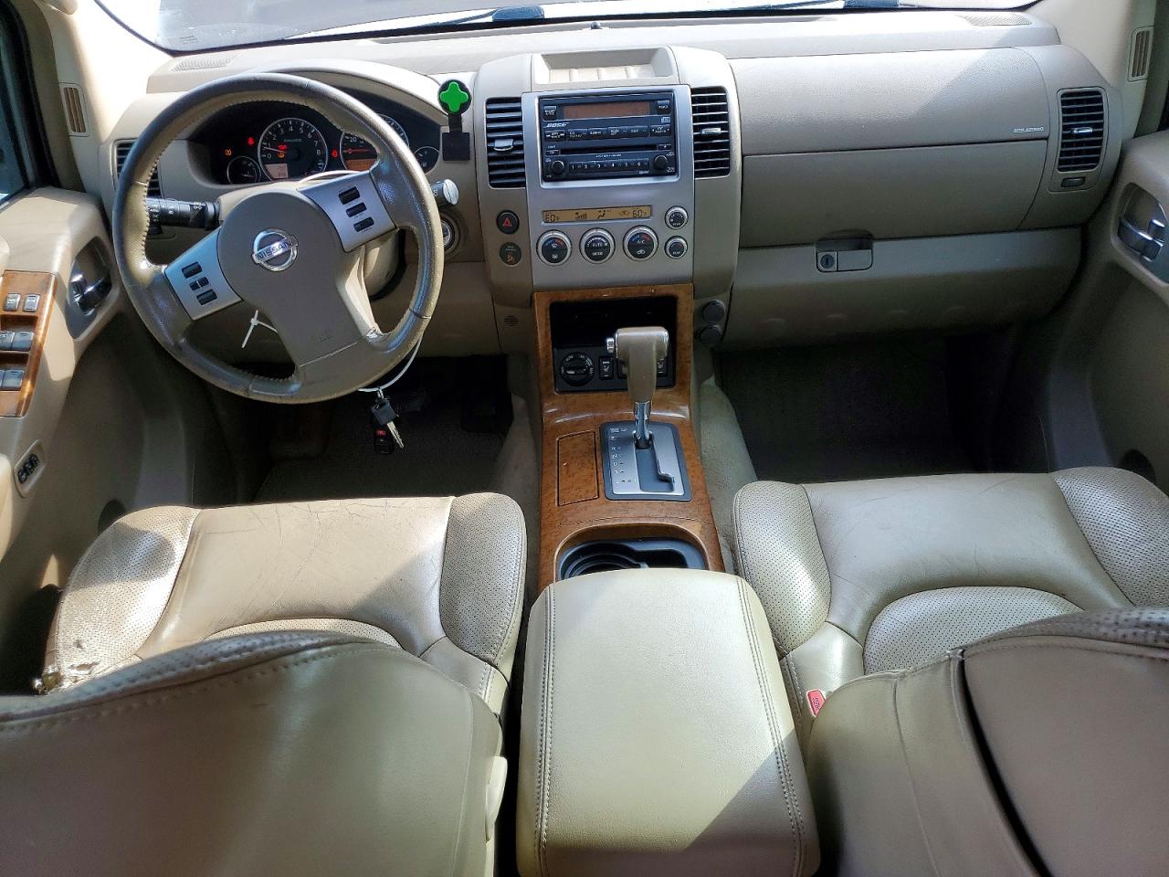 2005 Nissan Pathfinder Le/se/xe Brown vin: 5N1AR18W05C716293