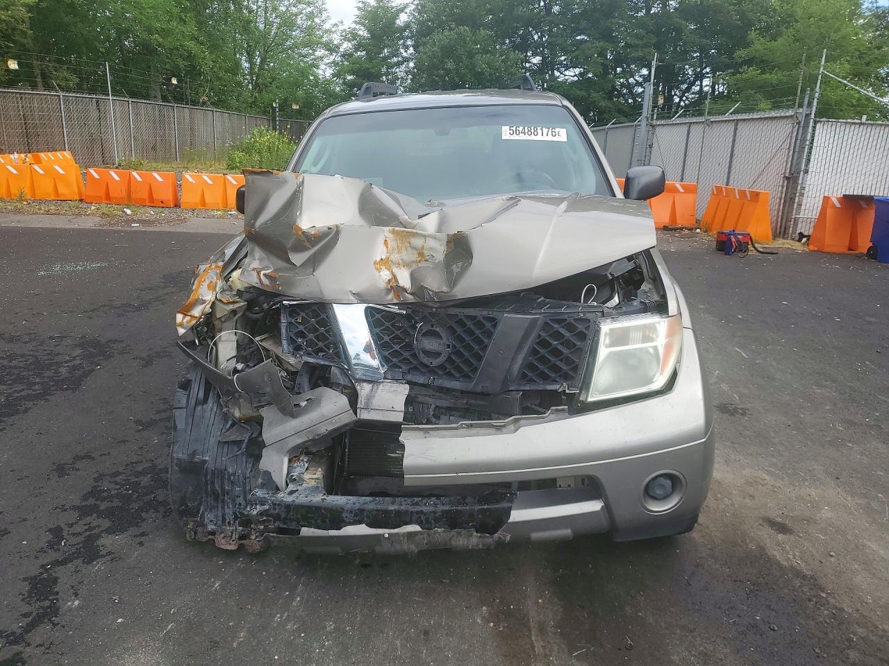 2006 Nissan Pathfinder S Black vin: 5N1AR18W06C677710