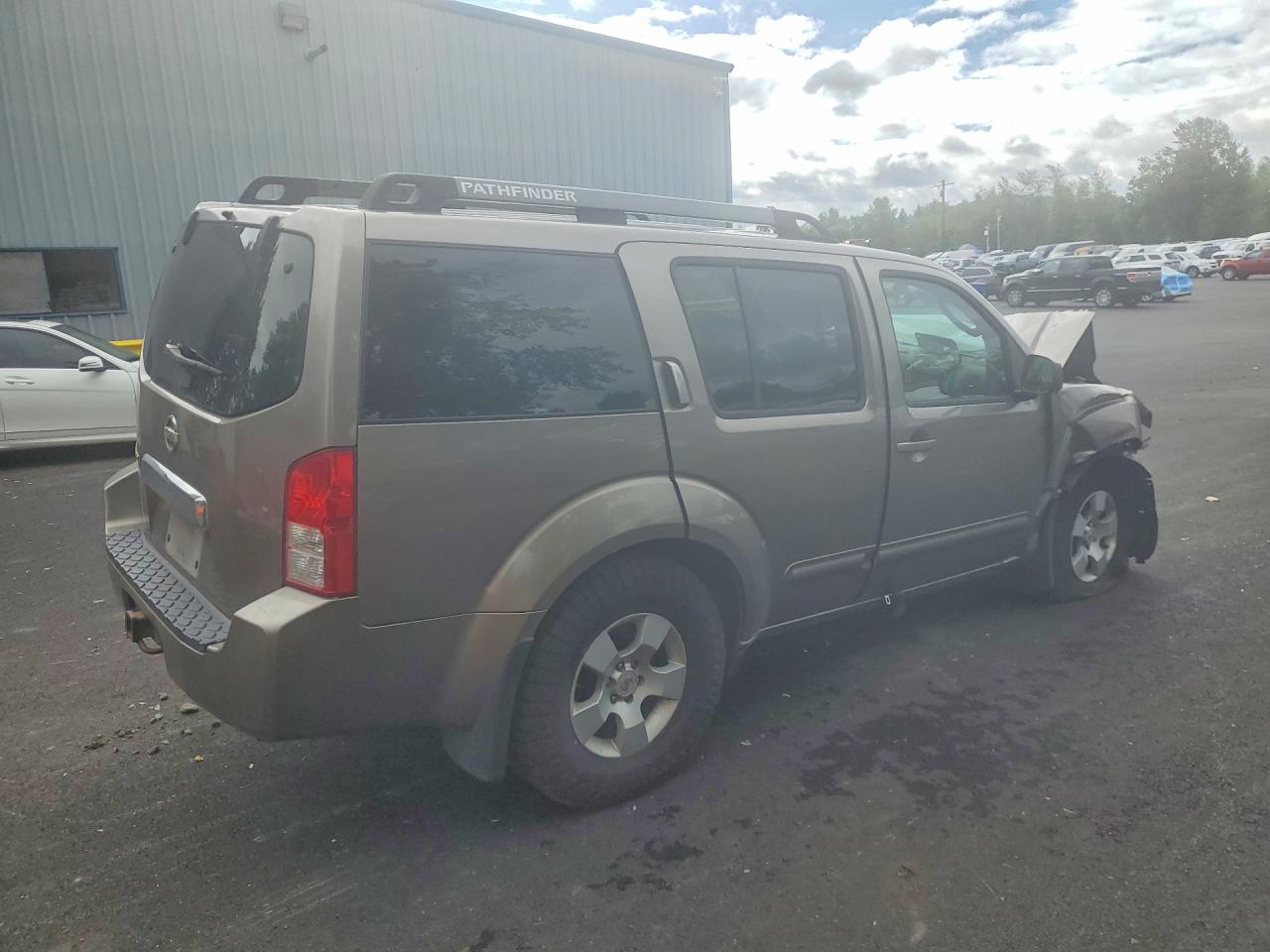 2006 Nissan Pathfinder S Black vin: 5N1AR18W06C677710
