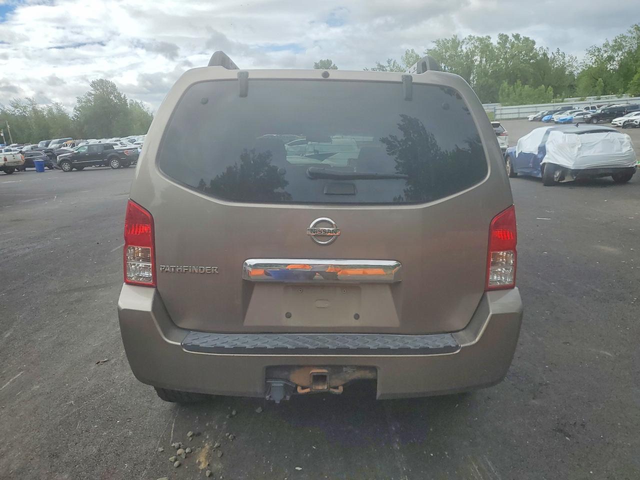 2006 Nissan Pathfinder S Black vin: 5N1AR18W06C677710