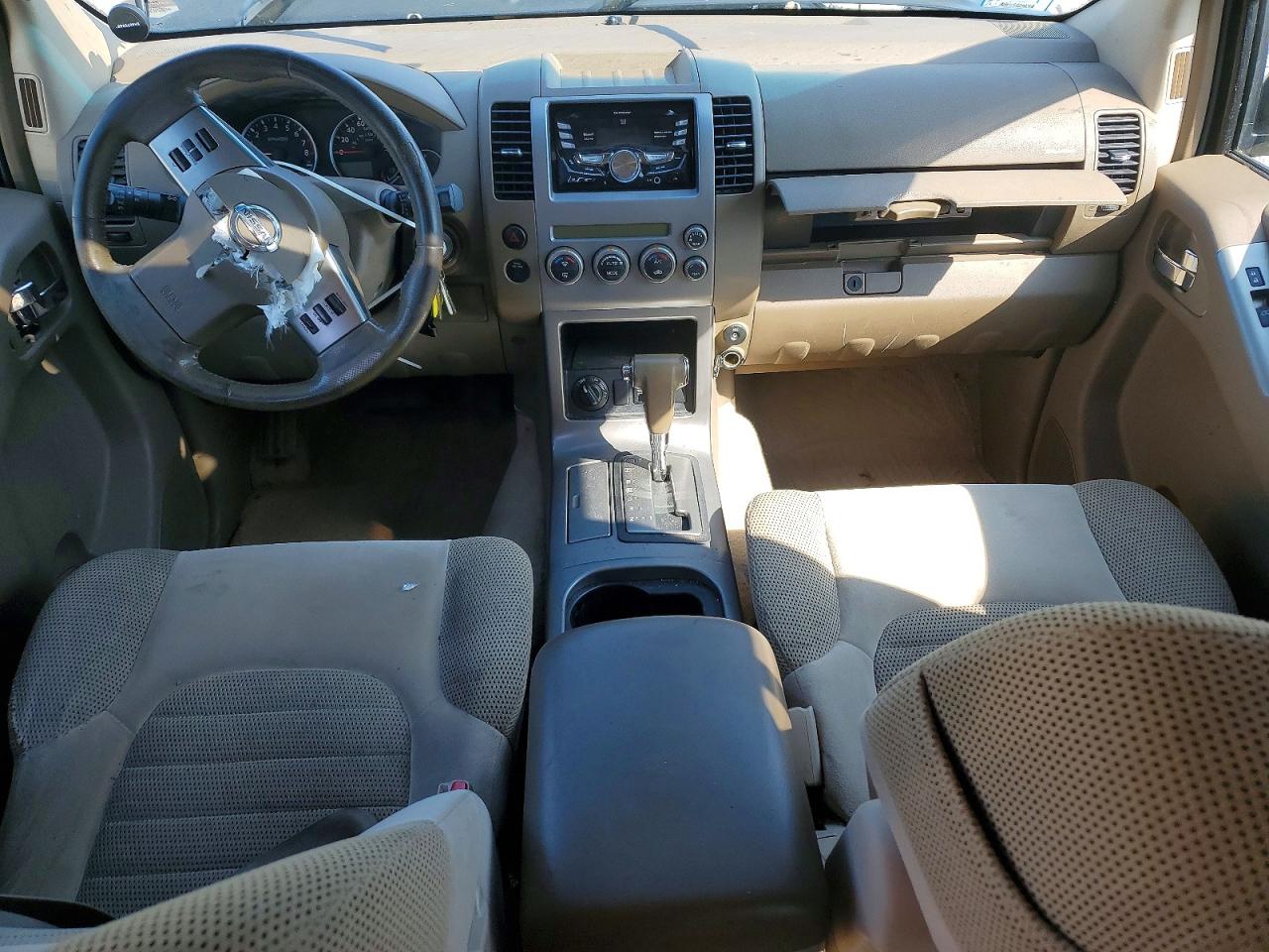 2007 Nissan Pathfinder S Black vin: 5N1AR18W07C629903