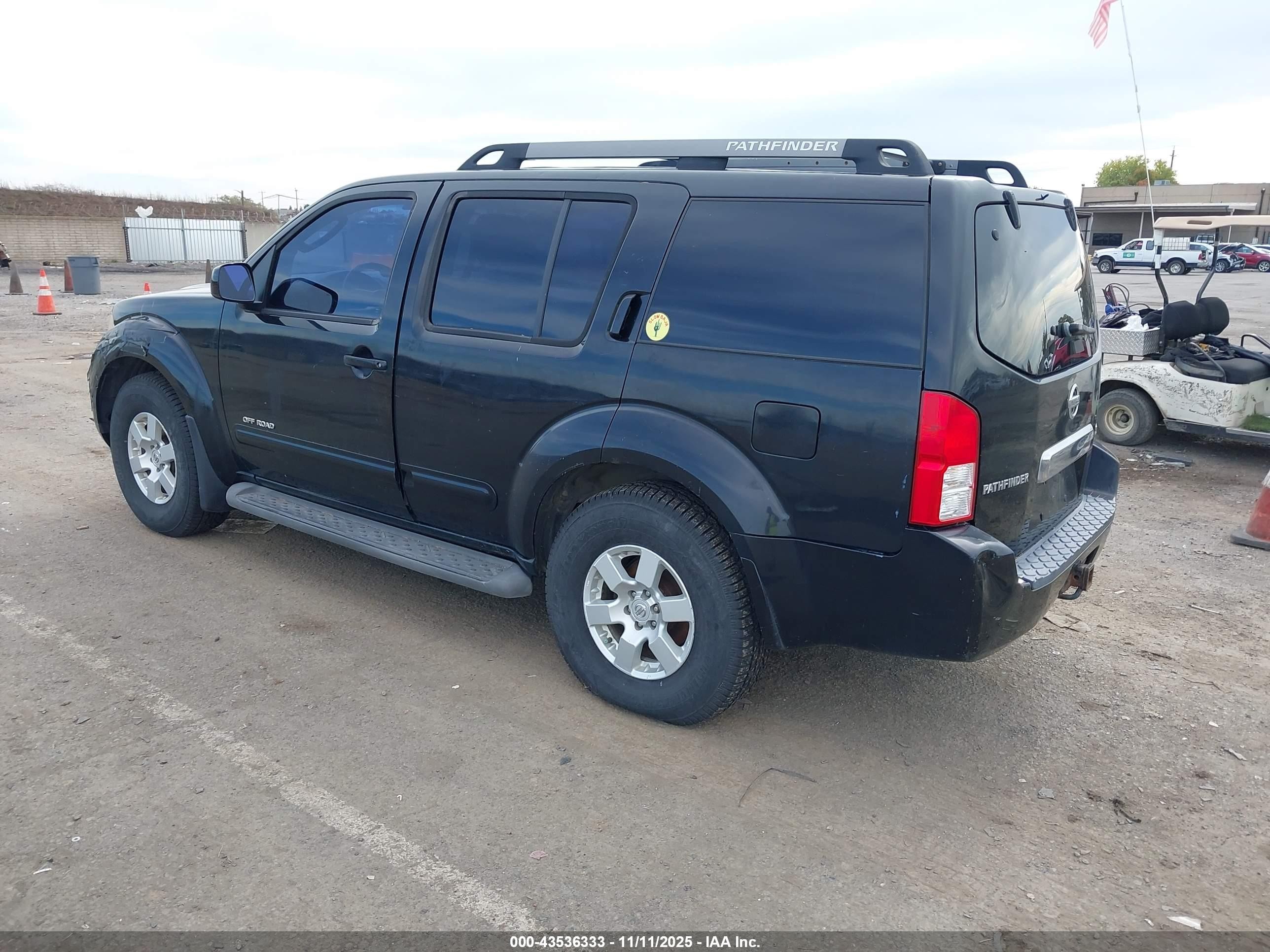 2005 Nissan Pathfinder Se Off-road Black vin: 5N1AR18W15C713094
