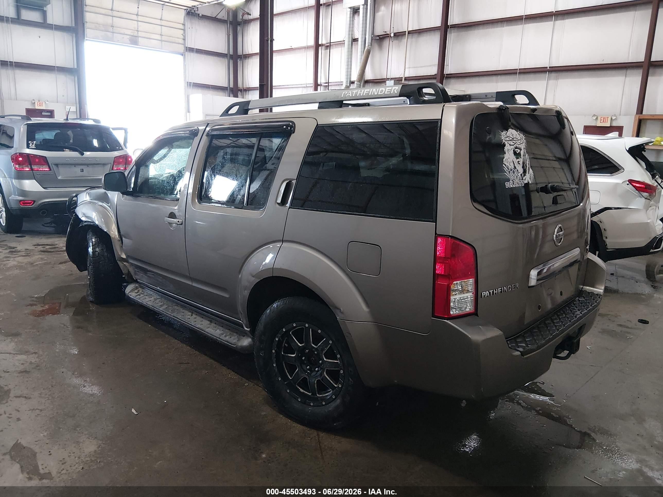 2005 Nissan Pathfinder Se Gray vin: 5N1AR18W15C722281