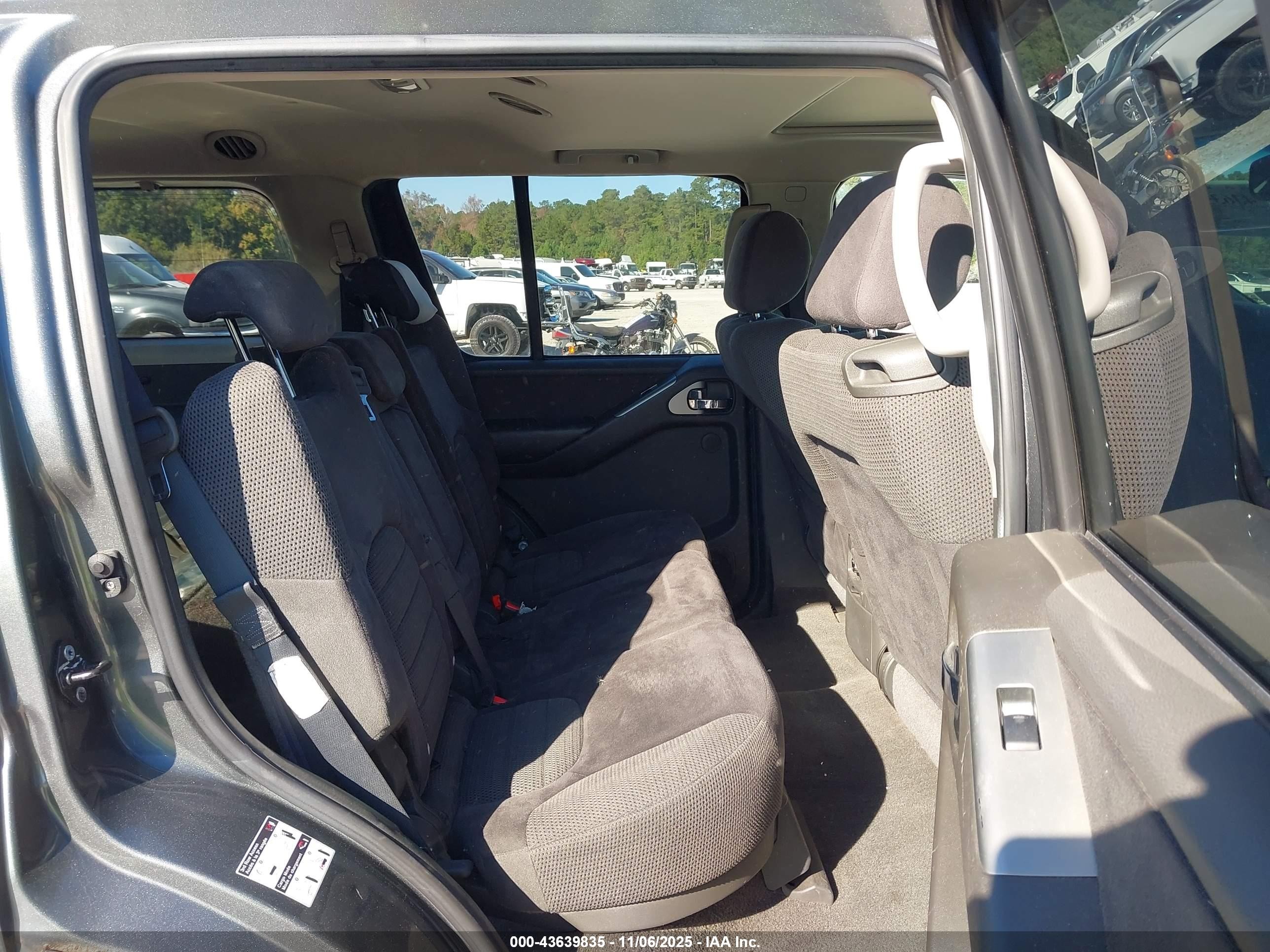 2006 Nissan Pathfinder Se Gray vin: 5N1AR18W16C608945