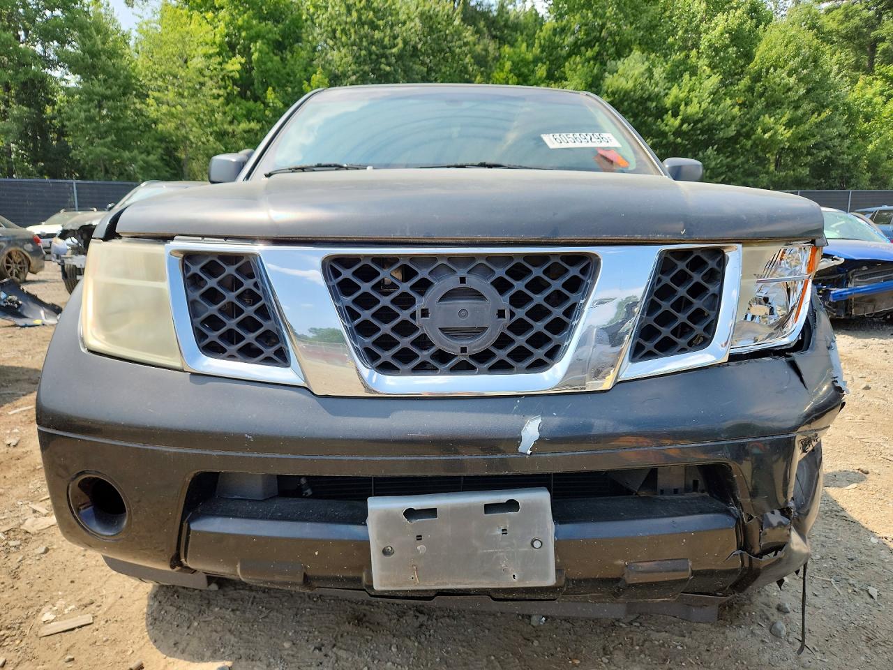 2007 Nissan Pathfinder S Black vin: 5N1AR18W17C616772