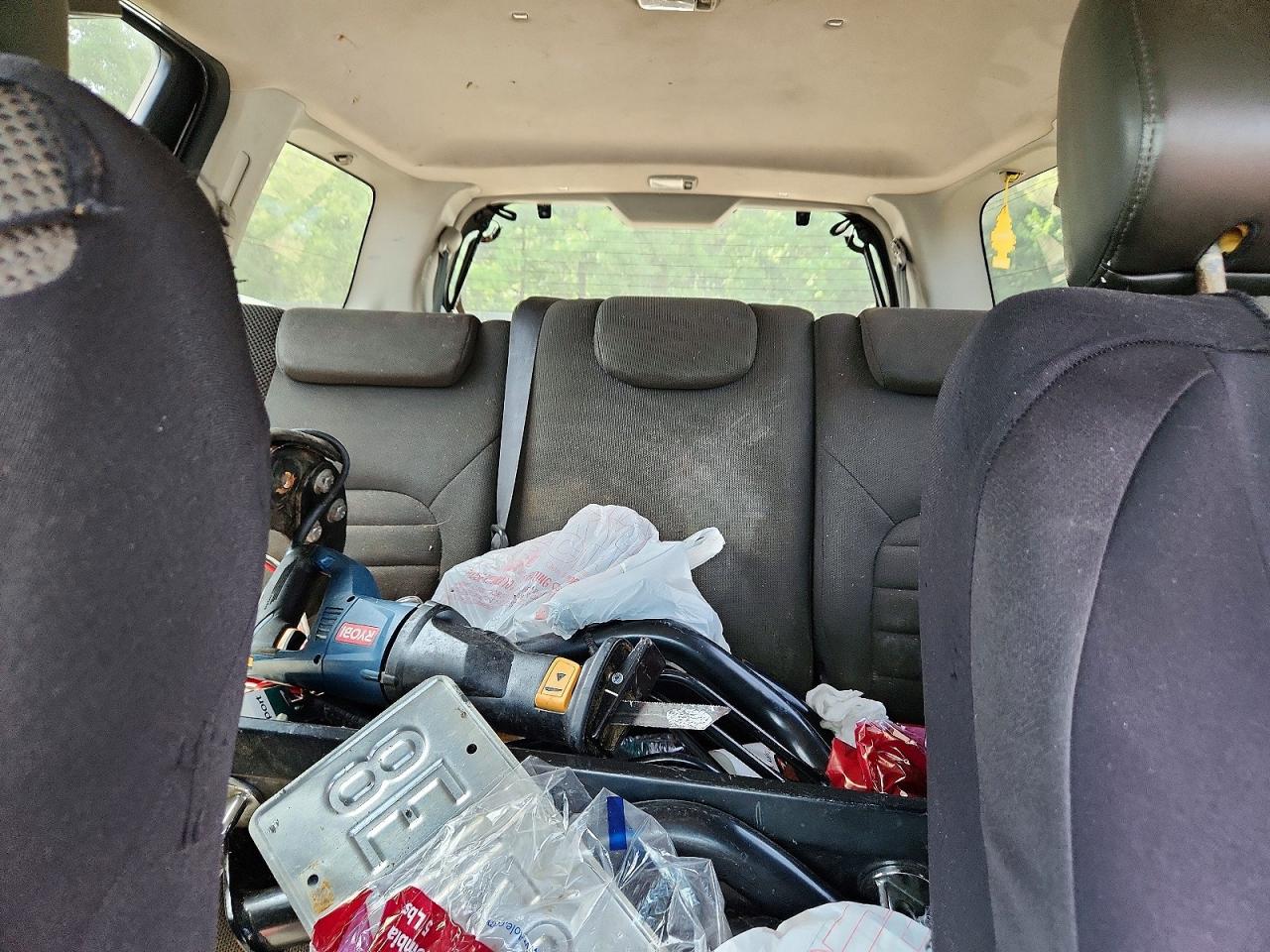 2007 Nissan Pathfinder S Black vin: 5N1AR18W17C616772