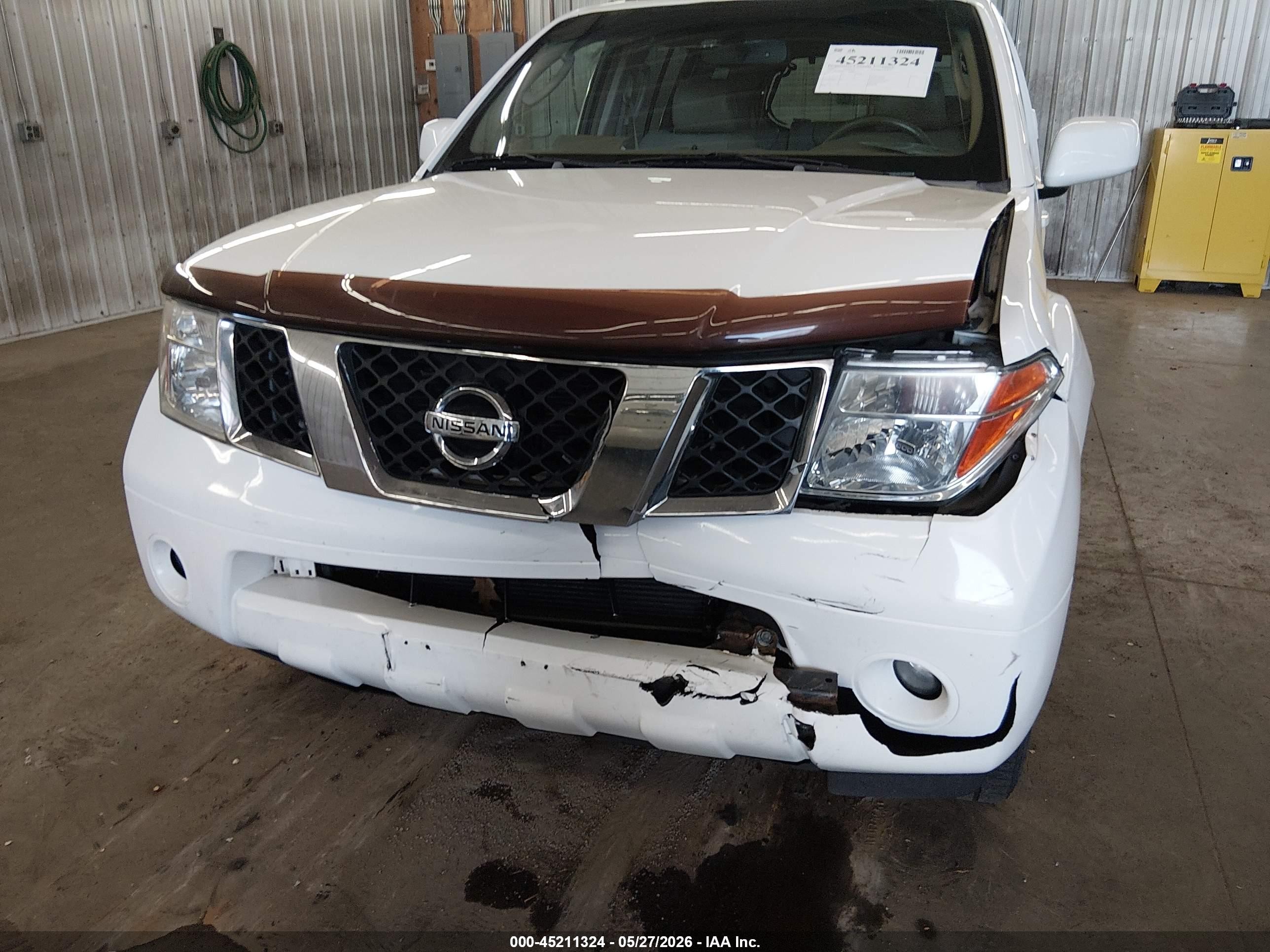 2007 Nissan Pathfinder Le White vin: 5N1AR18W17C648864
