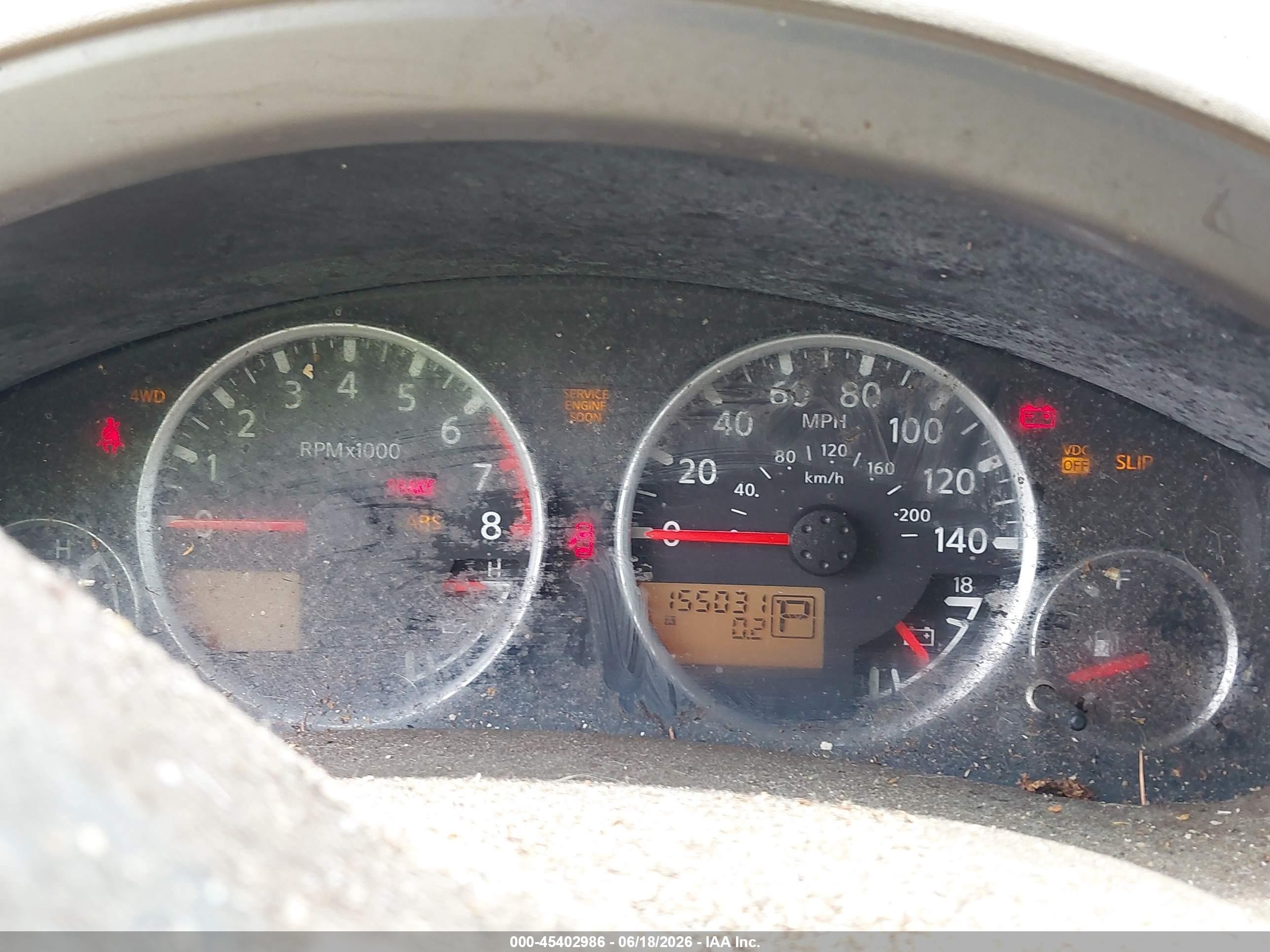 2005 Nissan Pathfinder Se Brown vin: 5N1AR18W25C751045