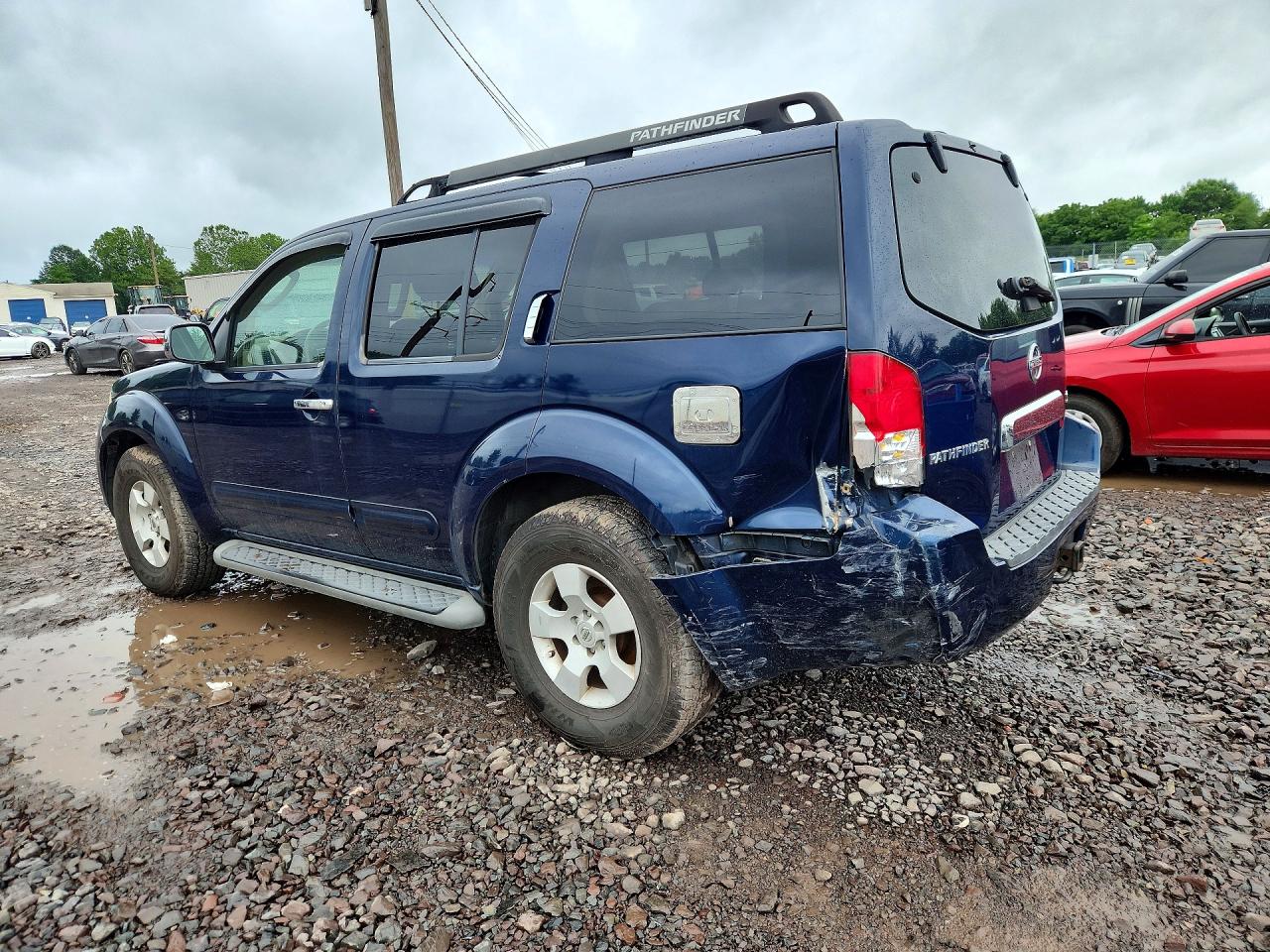 2006 Nissan Pathfinder Blue vin: 5N1AR18W26C600806
