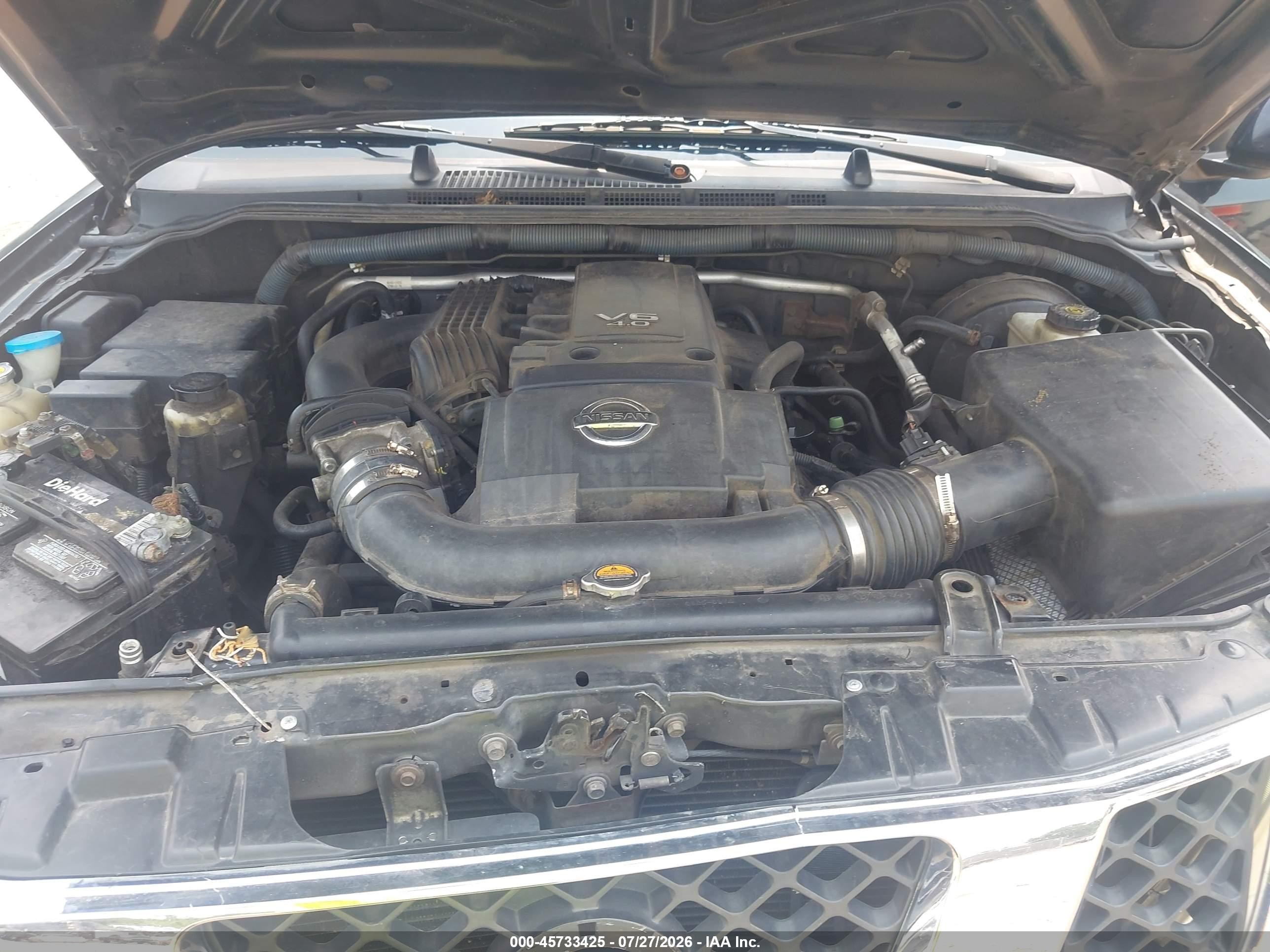 2006 Nissan Pathfinder Se Black vin: 5N1AR18W26C651514