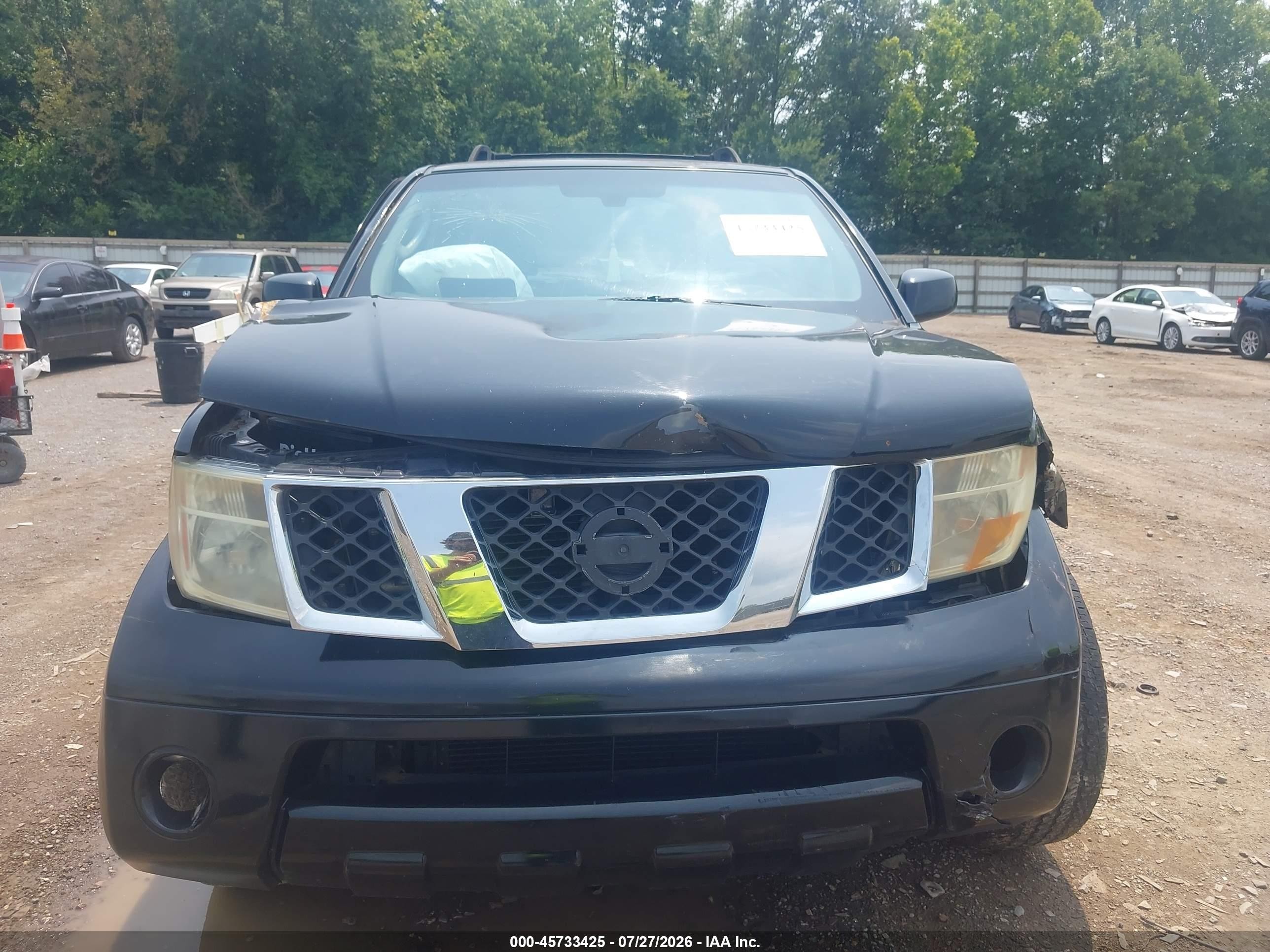 2006 Nissan Pathfinder Se Black vin: 5N1AR18W26C651514