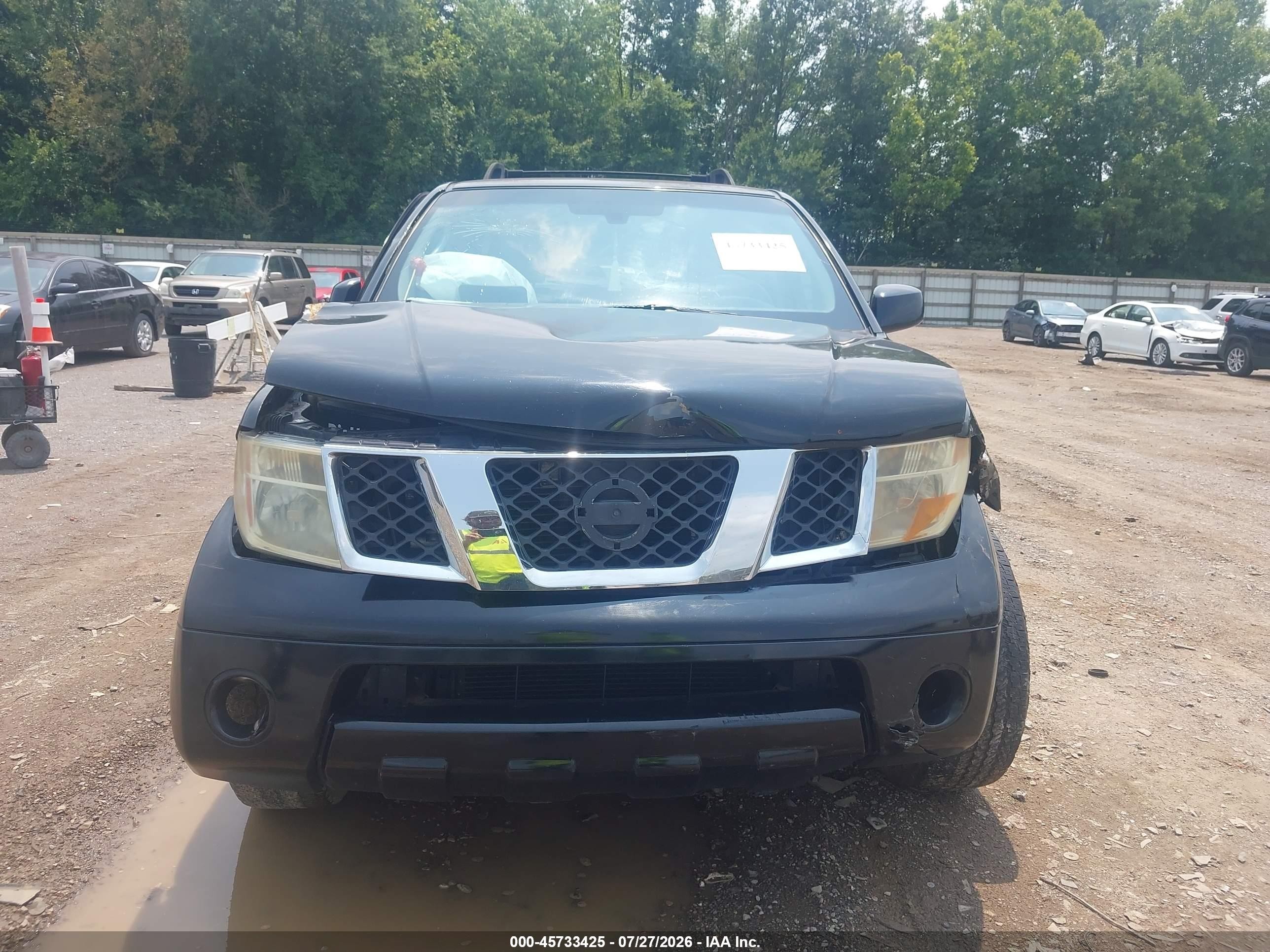2006 Nissan Pathfinder Se Black vin: 5N1AR18W26C651514