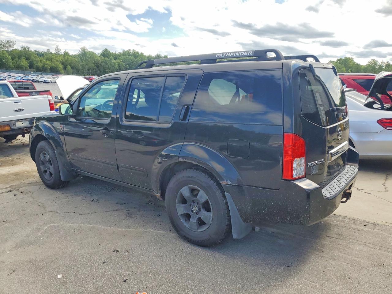 2006 Nissan Pathfinder S Черный vin: 5N1AR18W26C651724