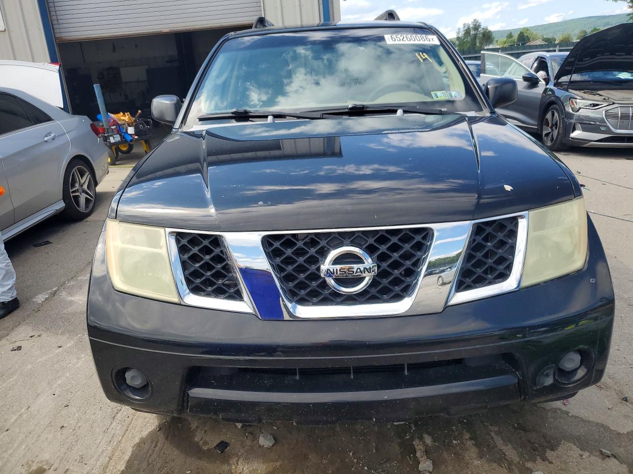 2006 Nissan Pathfinder S Черный vin: 5N1AR18W26C651724