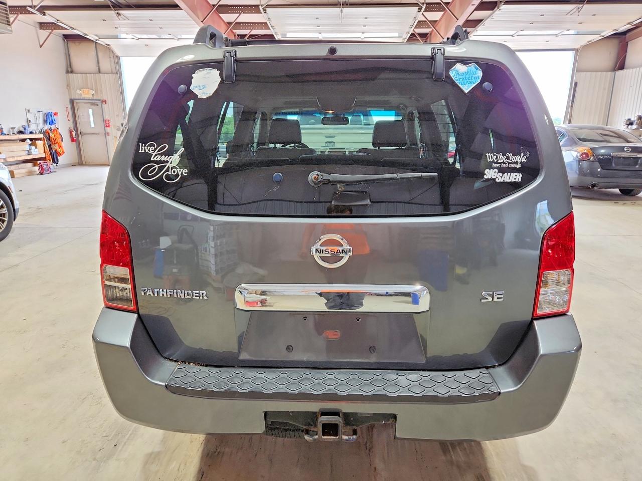 2006 Nissan Pathfinder S Gray vin: 5N1AR18W26C666062