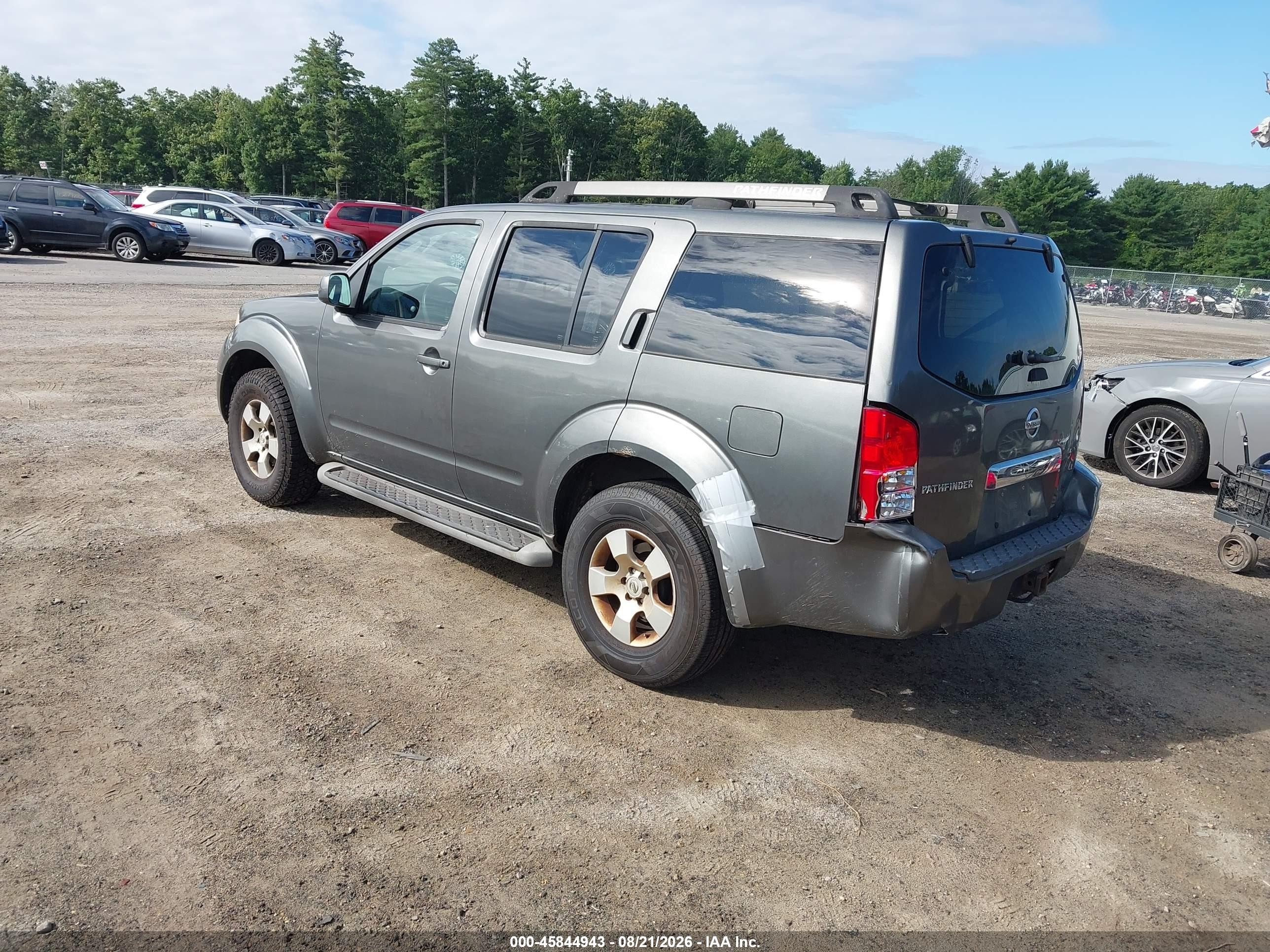 2005 Nissan Pathfinder Se Gray vin: 5N1AR18W35C705370