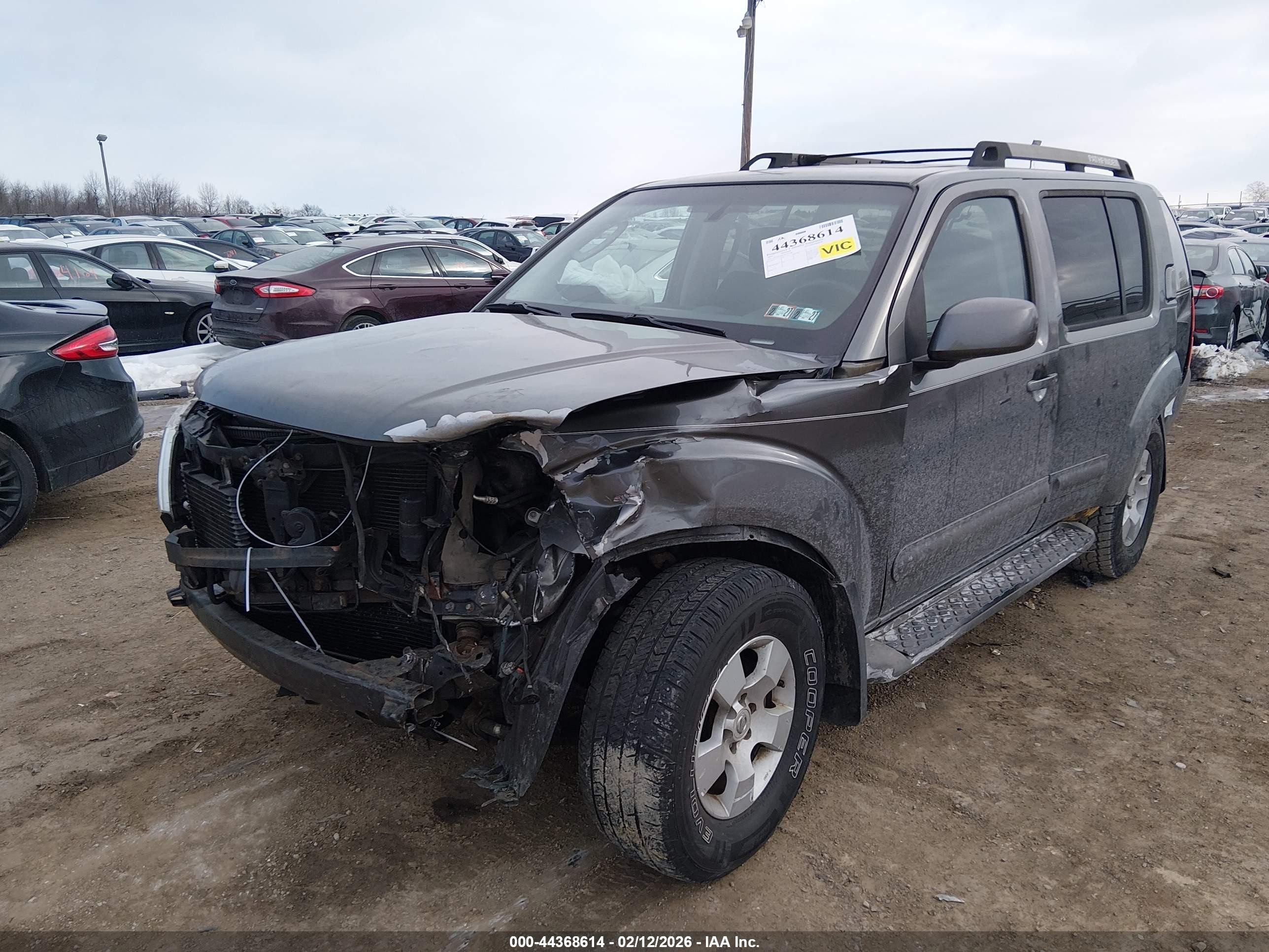 2005 Nissan Pathfinder Se Gray vin: 5N1AR18W35C763186