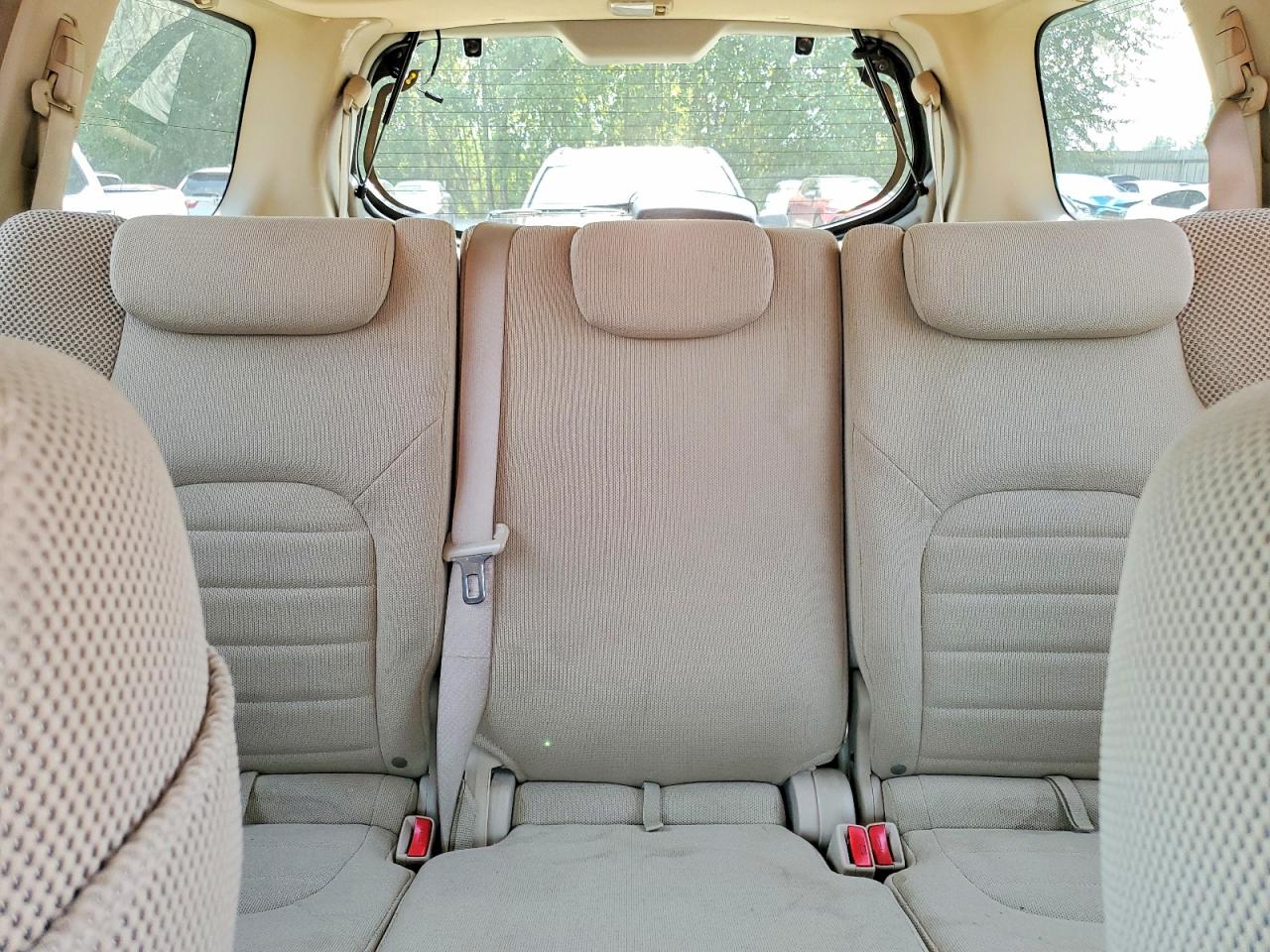 2005 Nissan Pathfinder Xe Red vin: 5N1AR18W35C769022