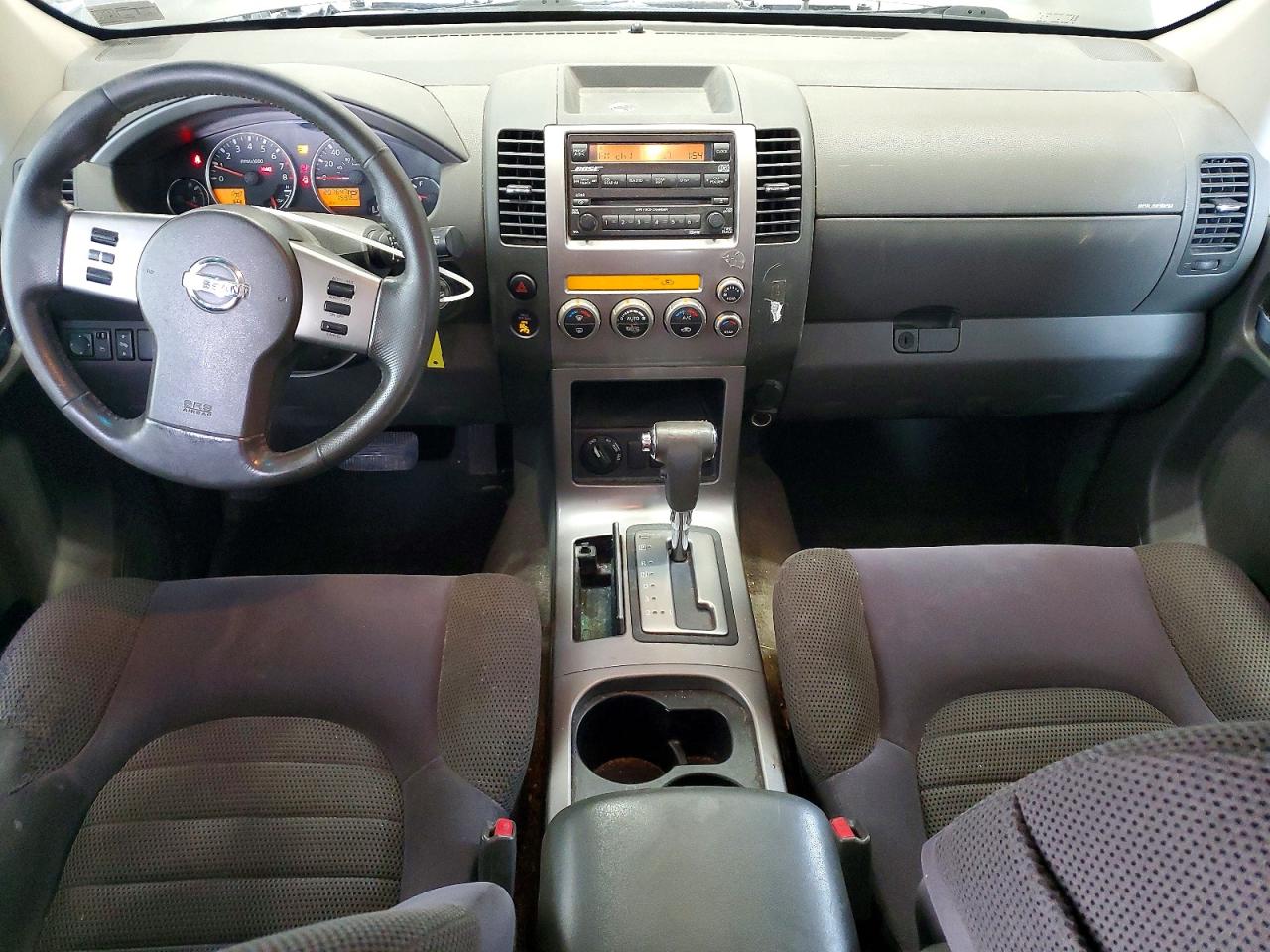 2005 Nissan Pathfinder Xe Gray vin: 5N1AR18W35C780845