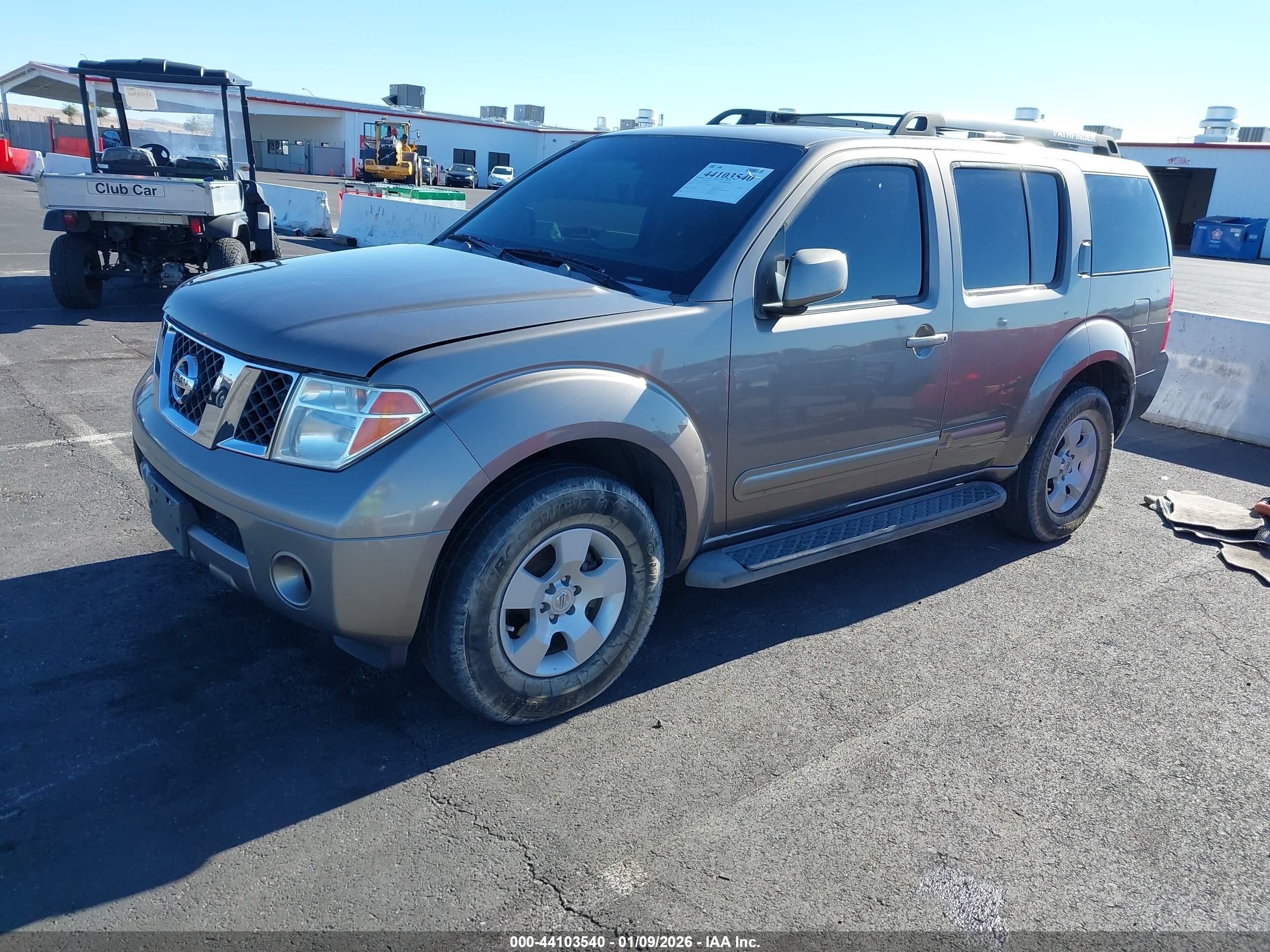 2006 Nissan Pathfinder Se Gold vin: 5N1AR18W36C639890