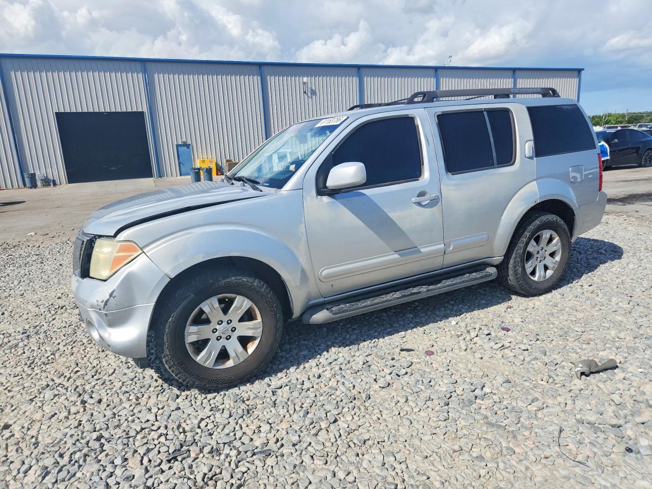 2006 Nissan Pathfinder S Gray vin: 5N1AR18W36C658178