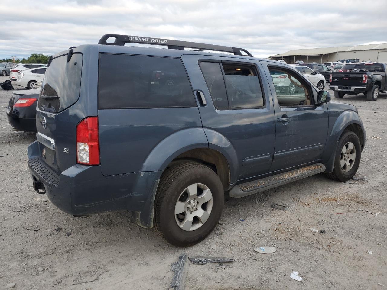 2007 Nissan Pathfinder Le Blue vin: 5N1AR18W37C603053