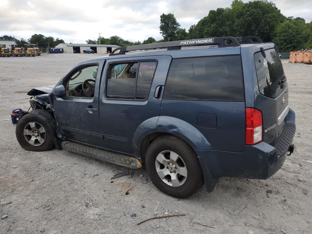 2007 Nissan Pathfinder Le Blue vin: 5N1AR18W37C603053
