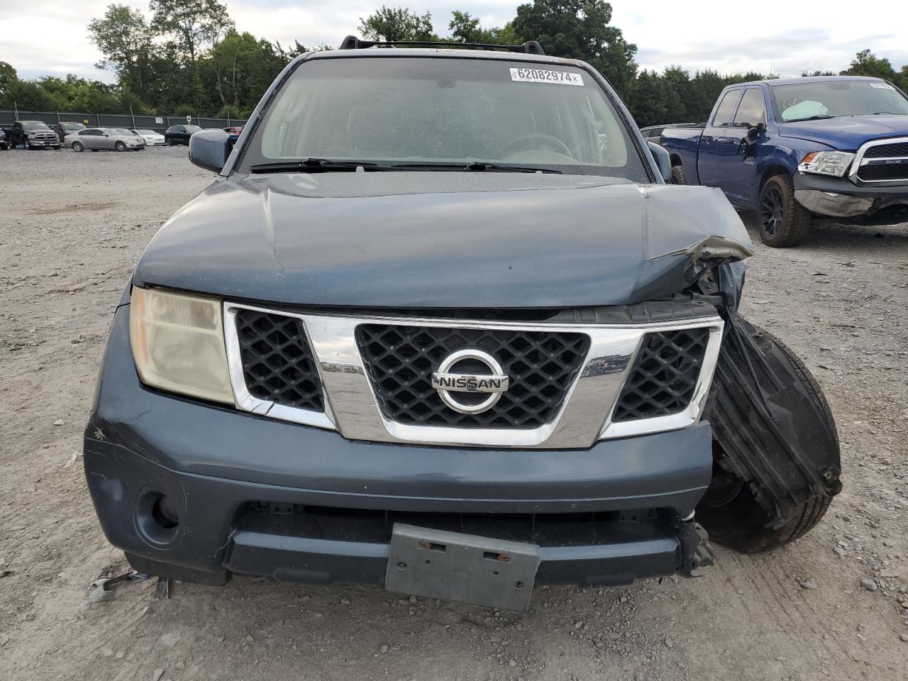 2007 Nissan Pathfinder Le Blue vin: 5N1AR18W37C603053