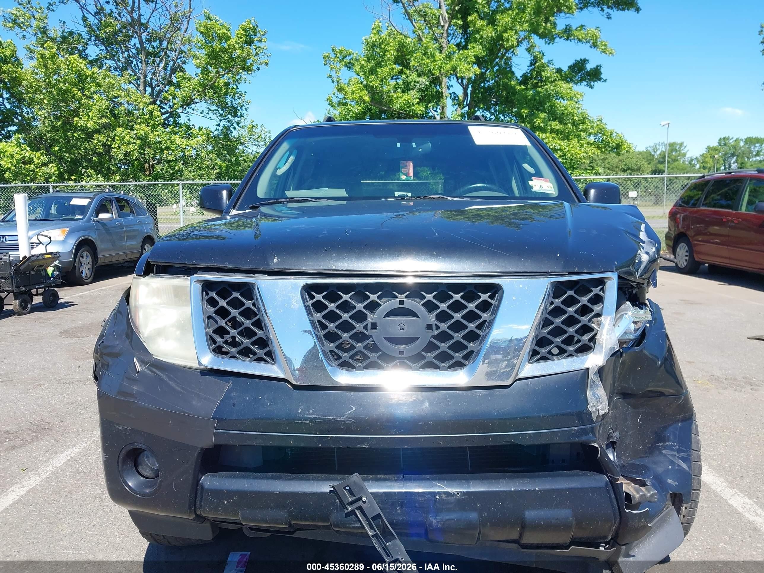 2007 Nissan Pathfinder Se Black vin: 5N1AR18W37C649286