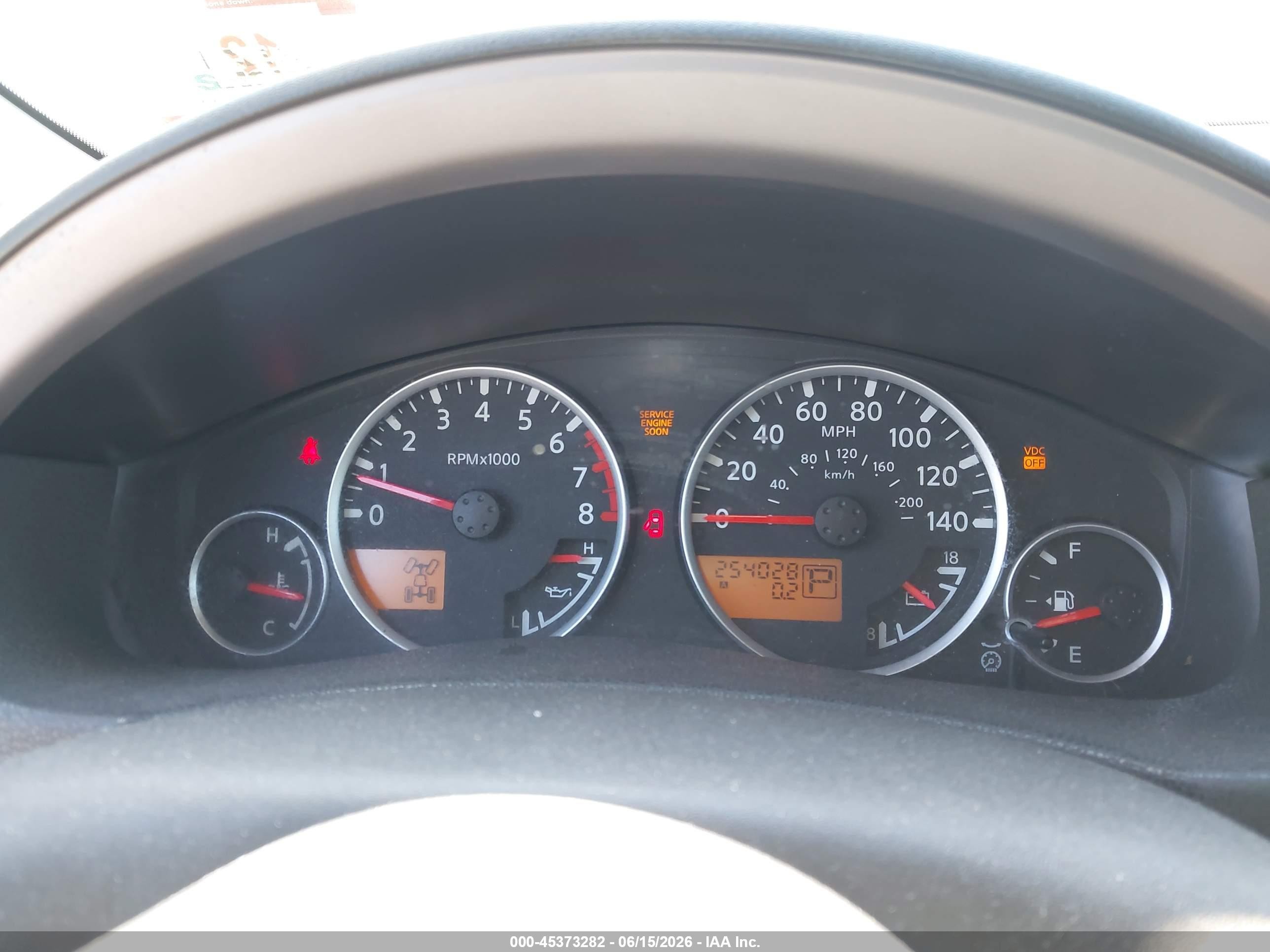 2005 Nissan Pathfinder Le Gray vin: 5N1AR18W45C721545