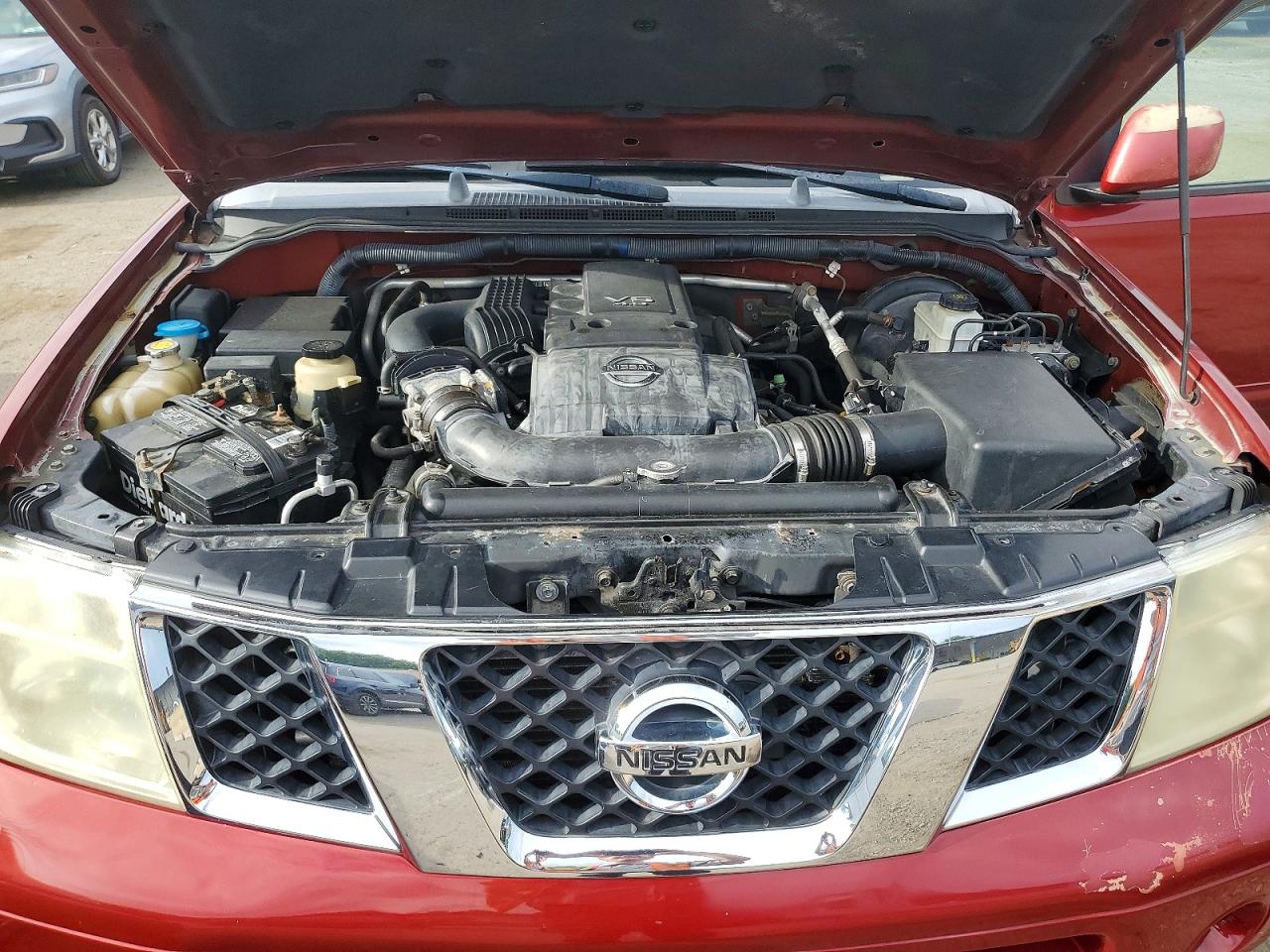 2005 Nissan Pathfinder Xe Red vin: 5N1AR18W45C757834