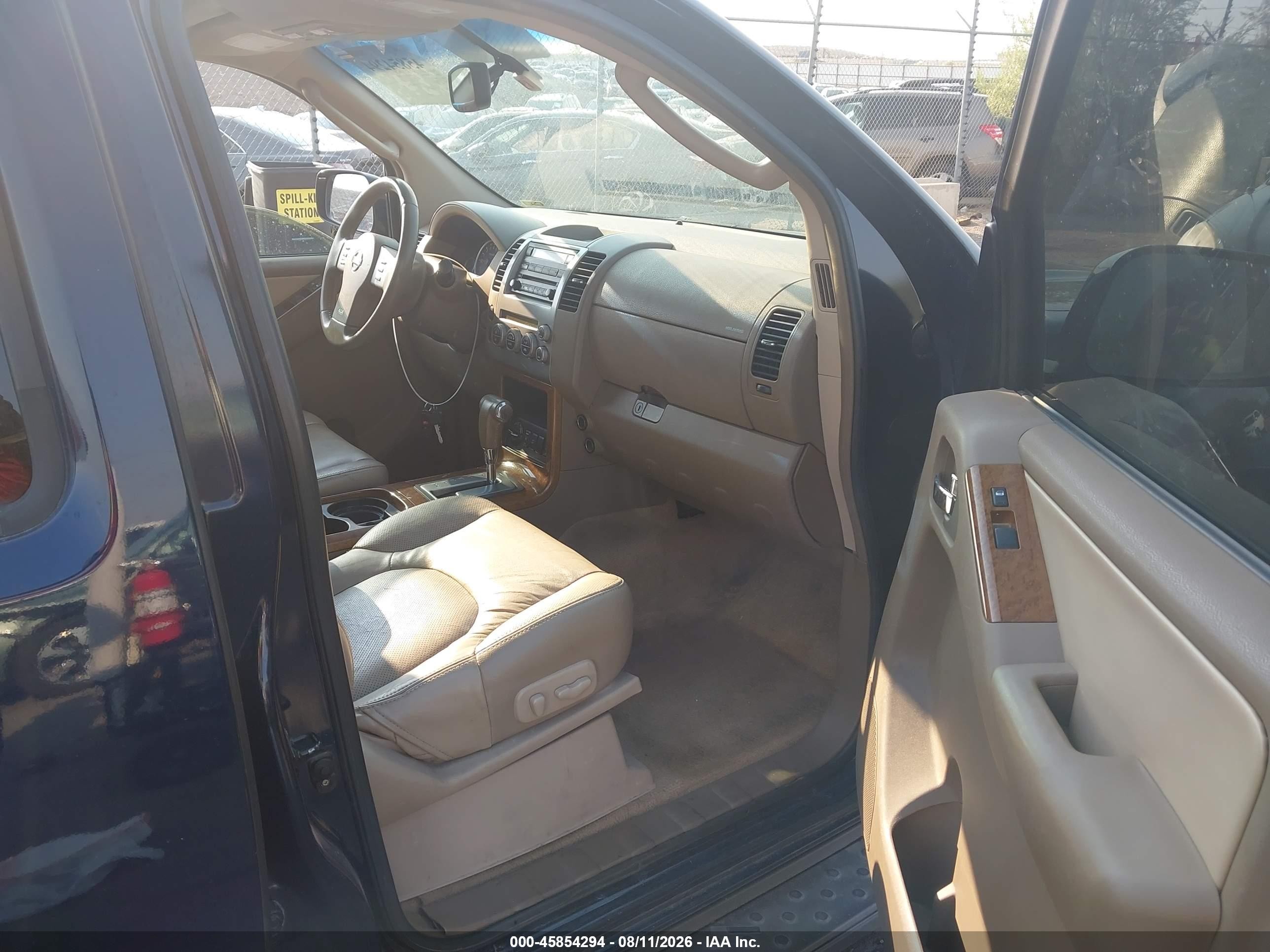 2006 Nissan Pathfinder Le Blue vin: 5N1AR18W46C663342