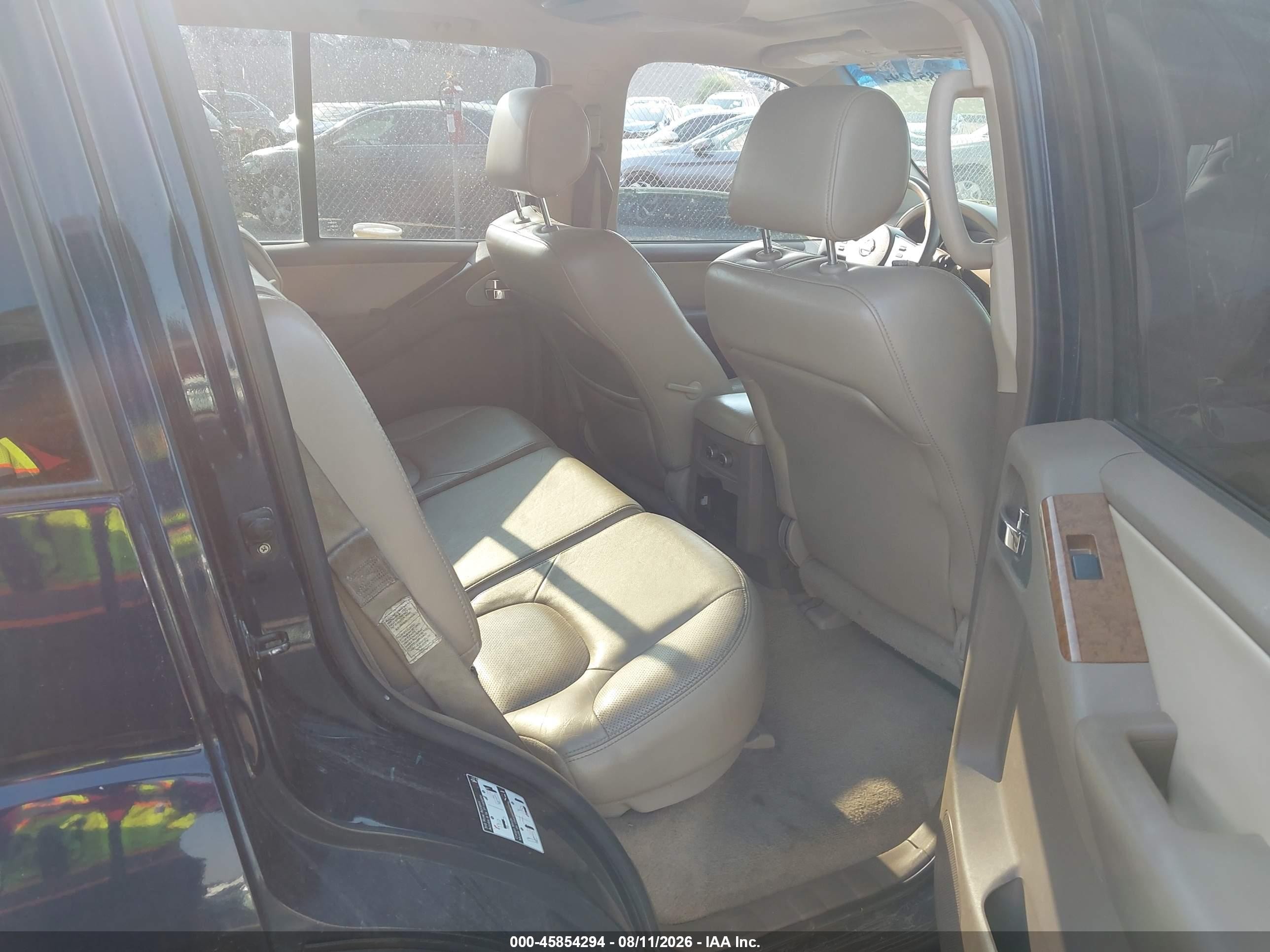 2006 Nissan Pathfinder Le Blue vin: 5N1AR18W46C663342