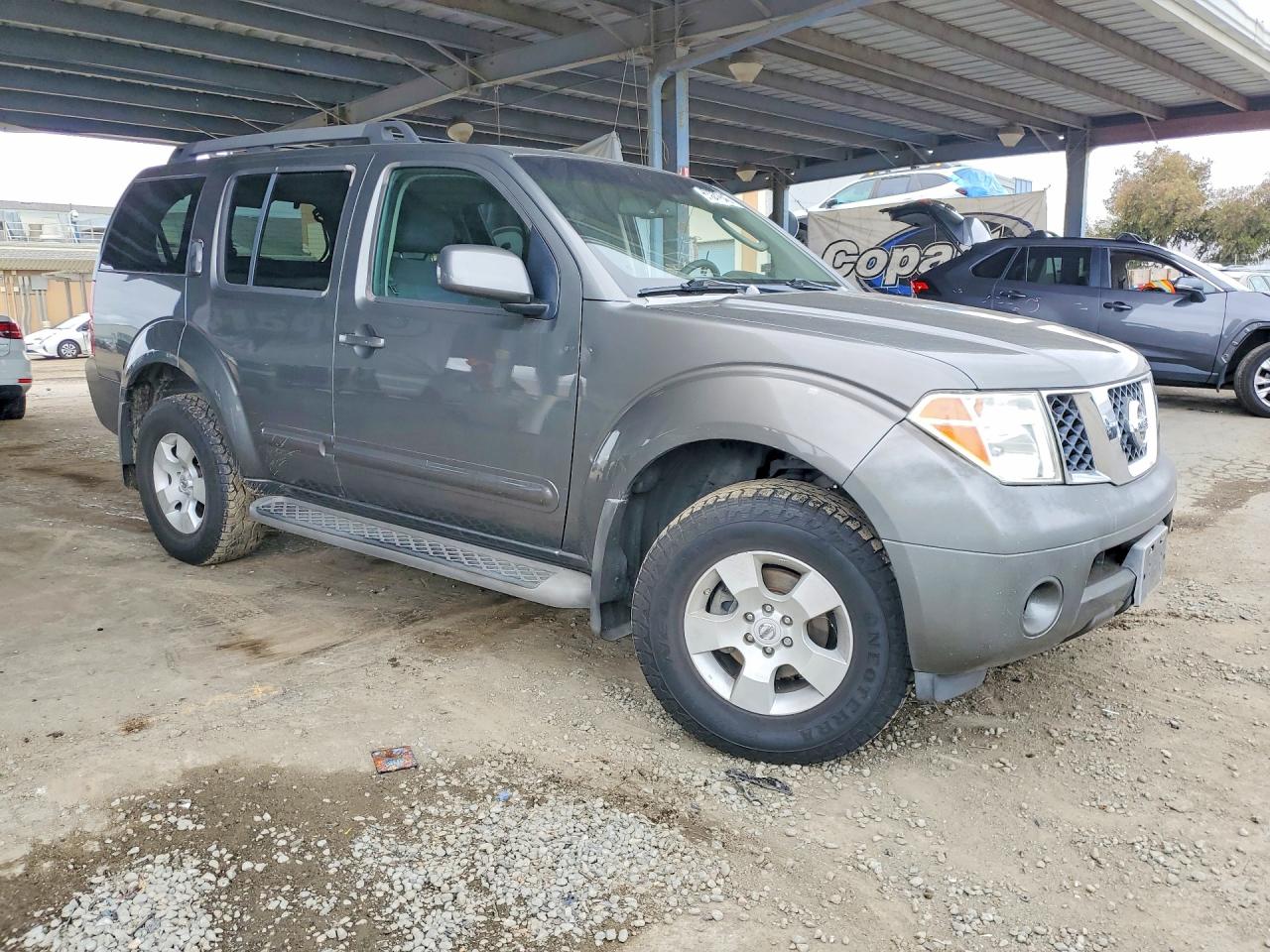 2006 Nissan Pathfinder S Gray vin: 5N1AR18W46C676639
