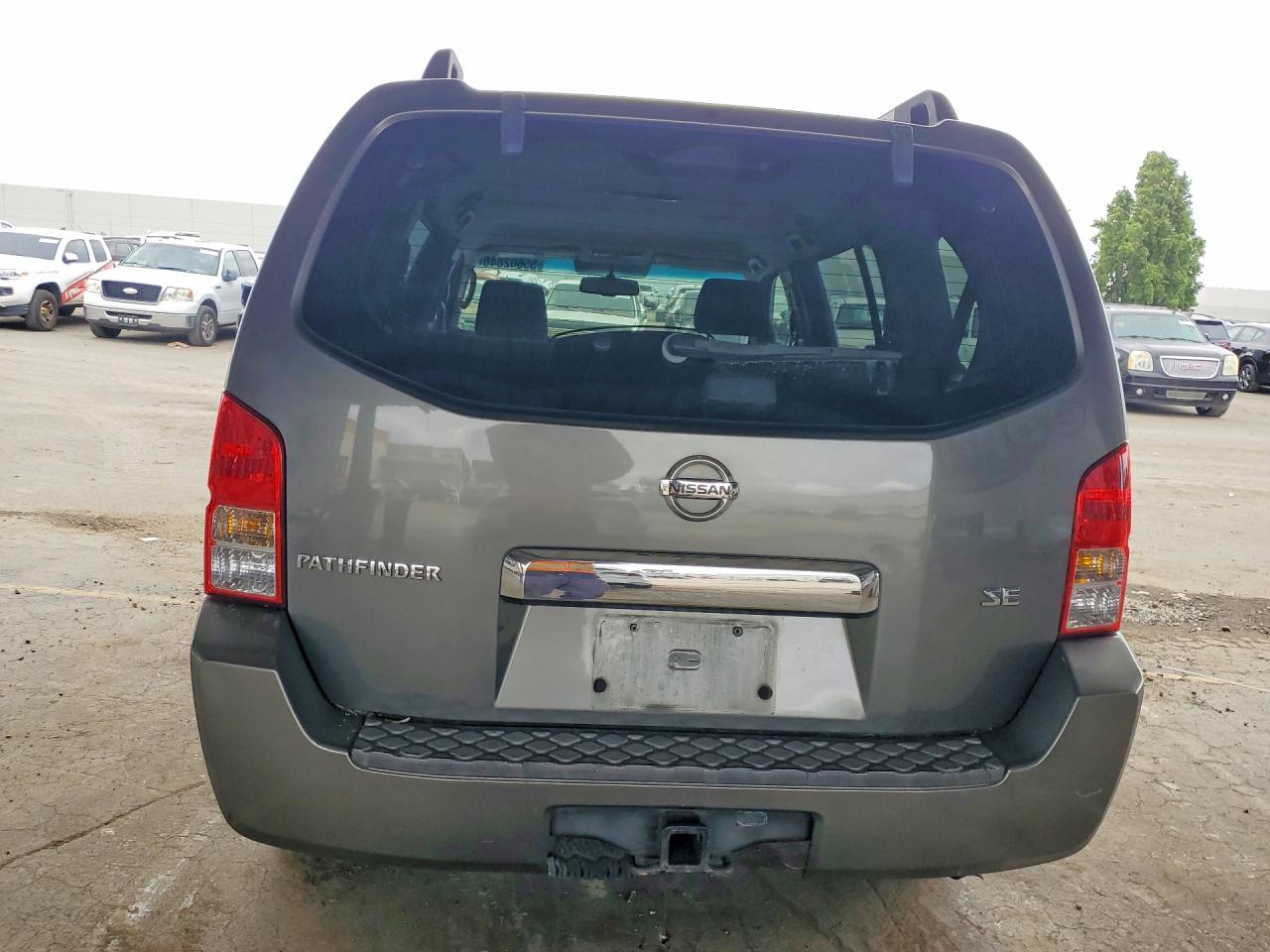2006 Nissan Pathfinder S Gray vin: 5N1AR18W46C676639