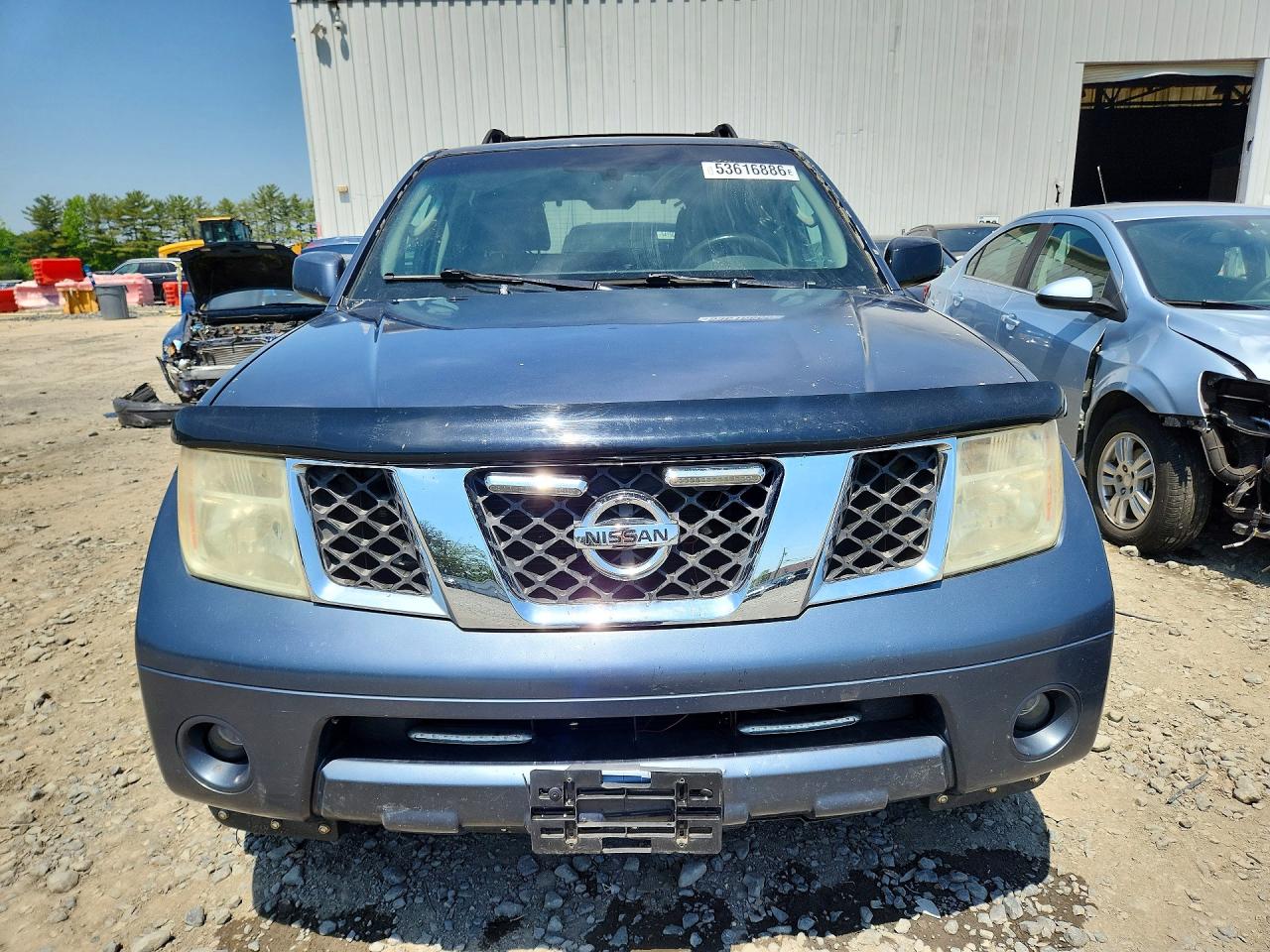 2006 Nissan Pathfinder S Blue vin: 5N1AR18W46C683722