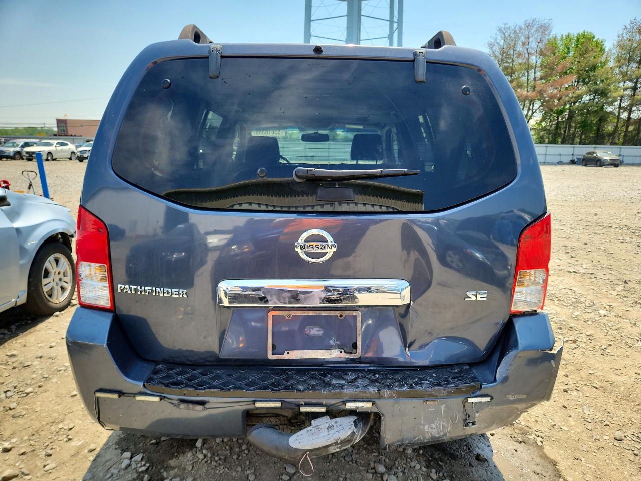 2006 Nissan Pathfinder S Blue vin: 5N1AR18W46C683722