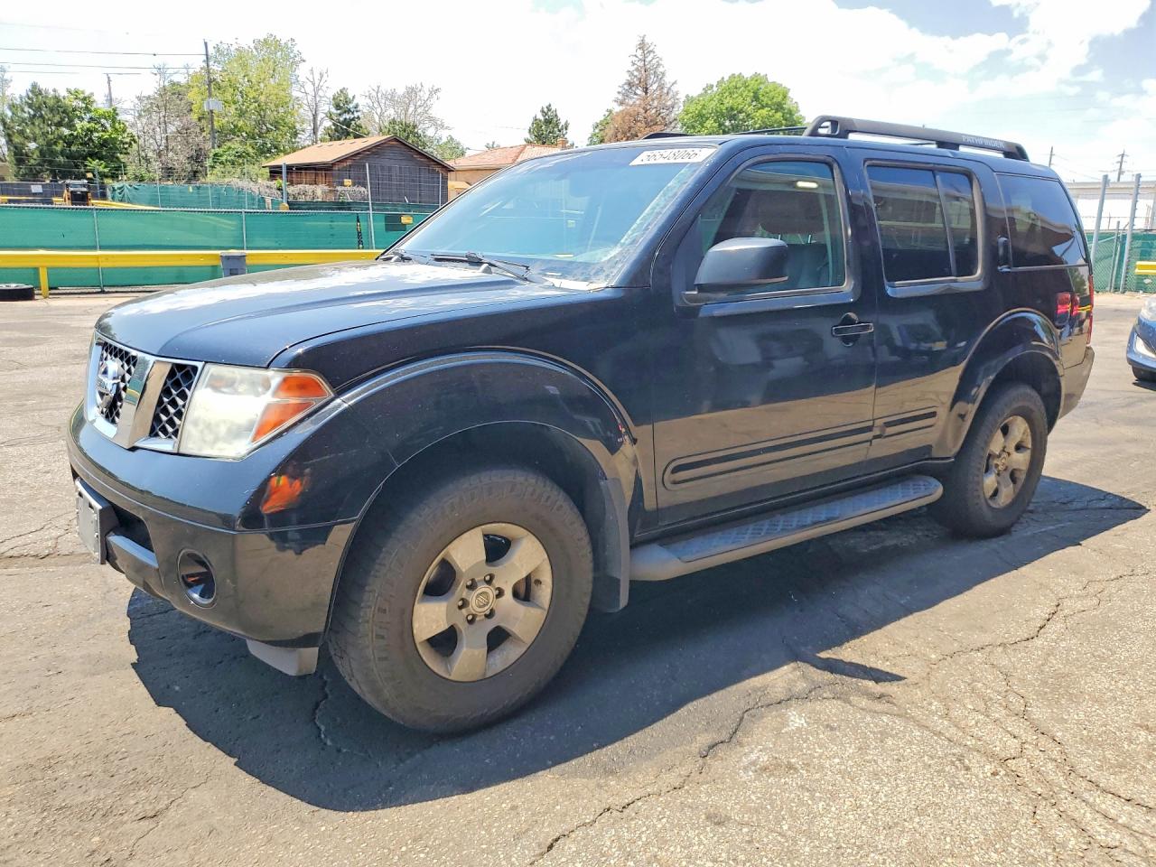 2007 Nissan Pathfinder S Черный vin: 5N1AR18W47C608200