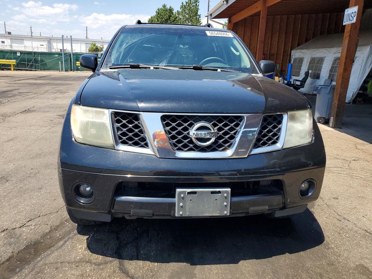 2007 Nissan Pathfinder S Черный vin: 5N1AR18W47C608200