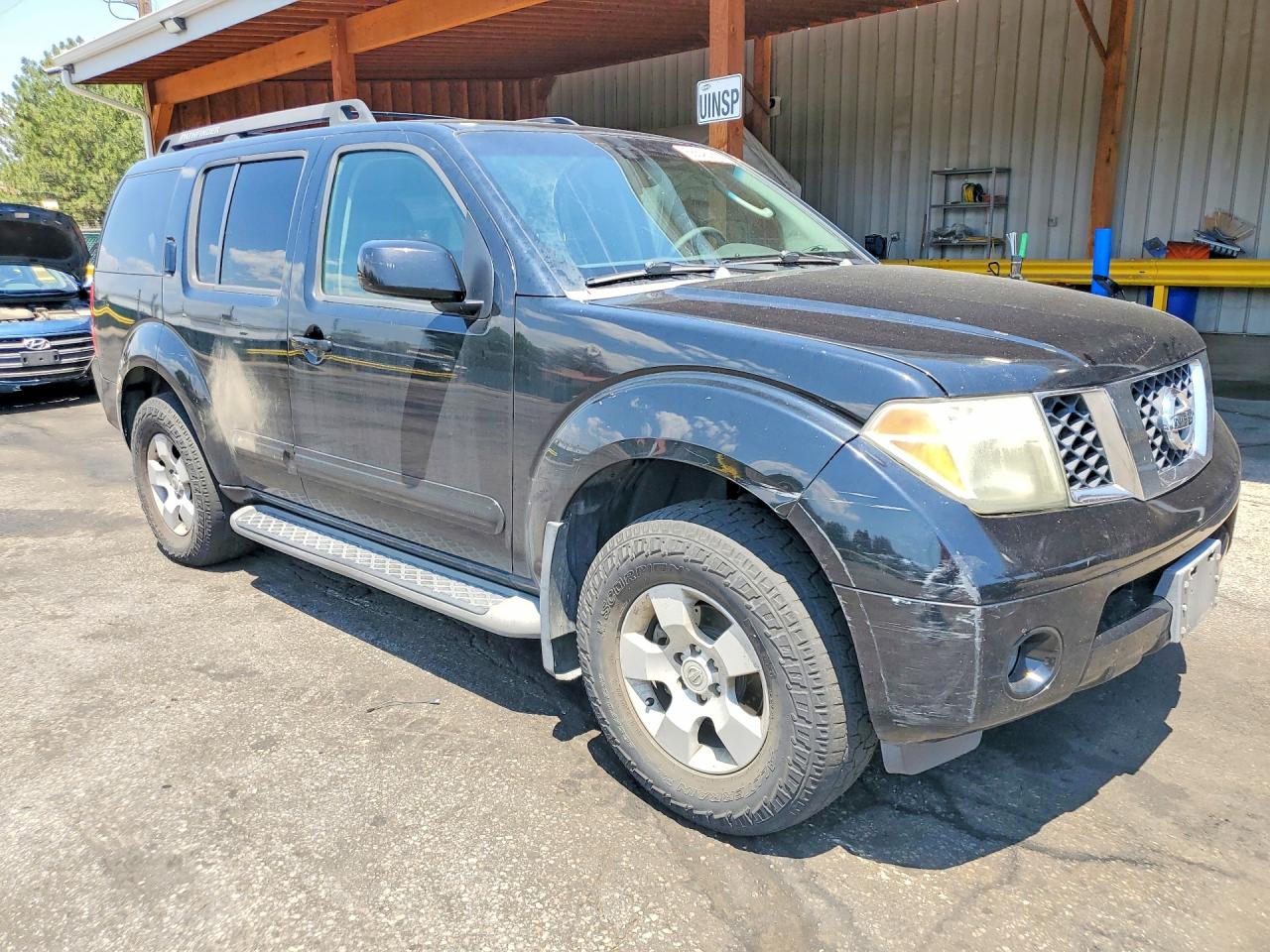 2007 Nissan Pathfinder S Черный vin: 5N1AR18W47C608200
