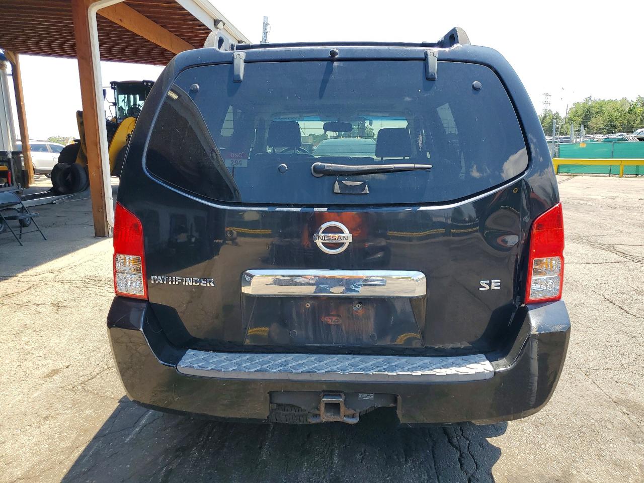 2007 Nissan Pathfinder S Черный vin: 5N1AR18W47C608200
