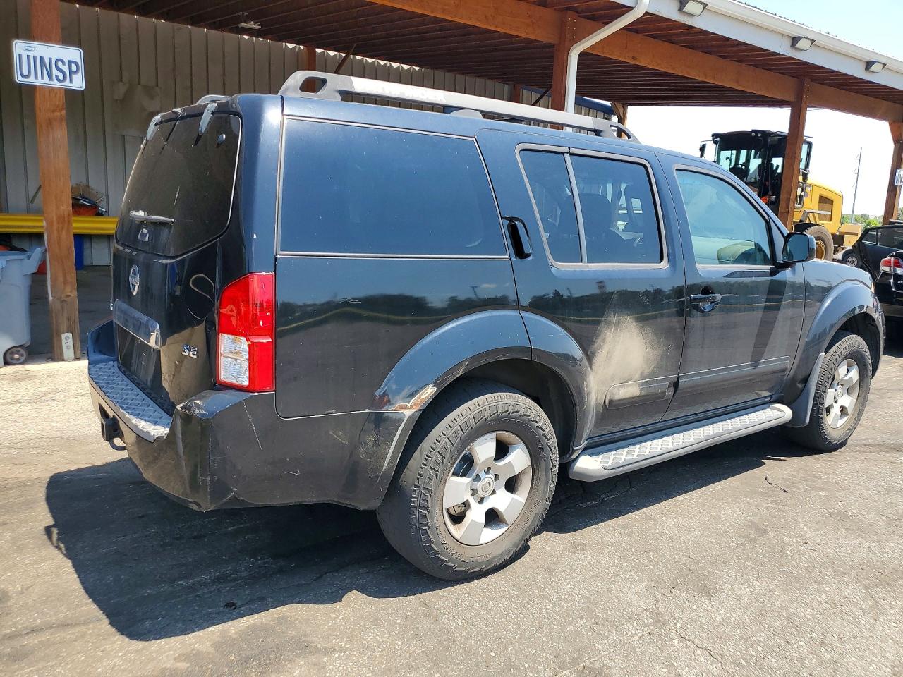2007 Nissan Pathfinder S Черный vin: 5N1AR18W47C608200