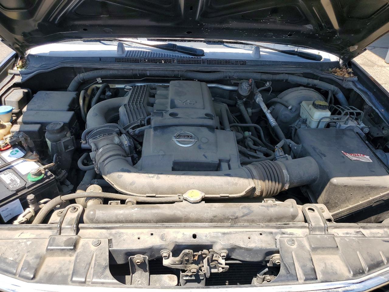 2007 Nissan Pathfinder S Черный vin: 5N1AR18W47C608200
