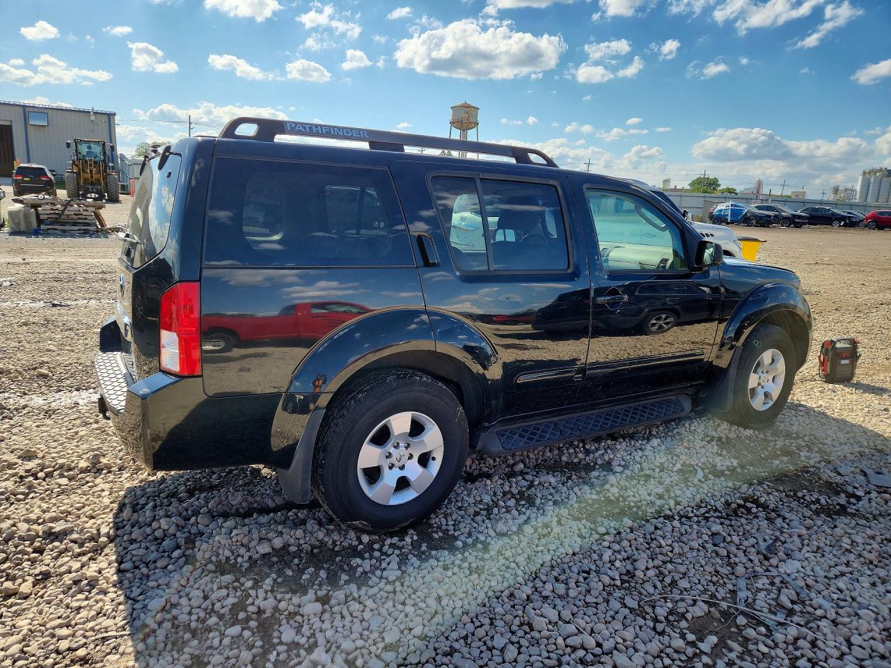 2007 Nissan Pathfinder S Black vin: 5N1AR18W47C632058