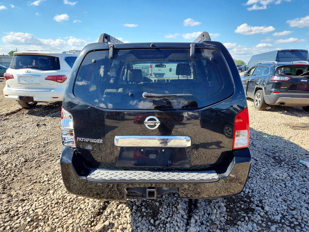 2007 Nissan Pathfinder S Black vin: 5N1AR18W47C632058