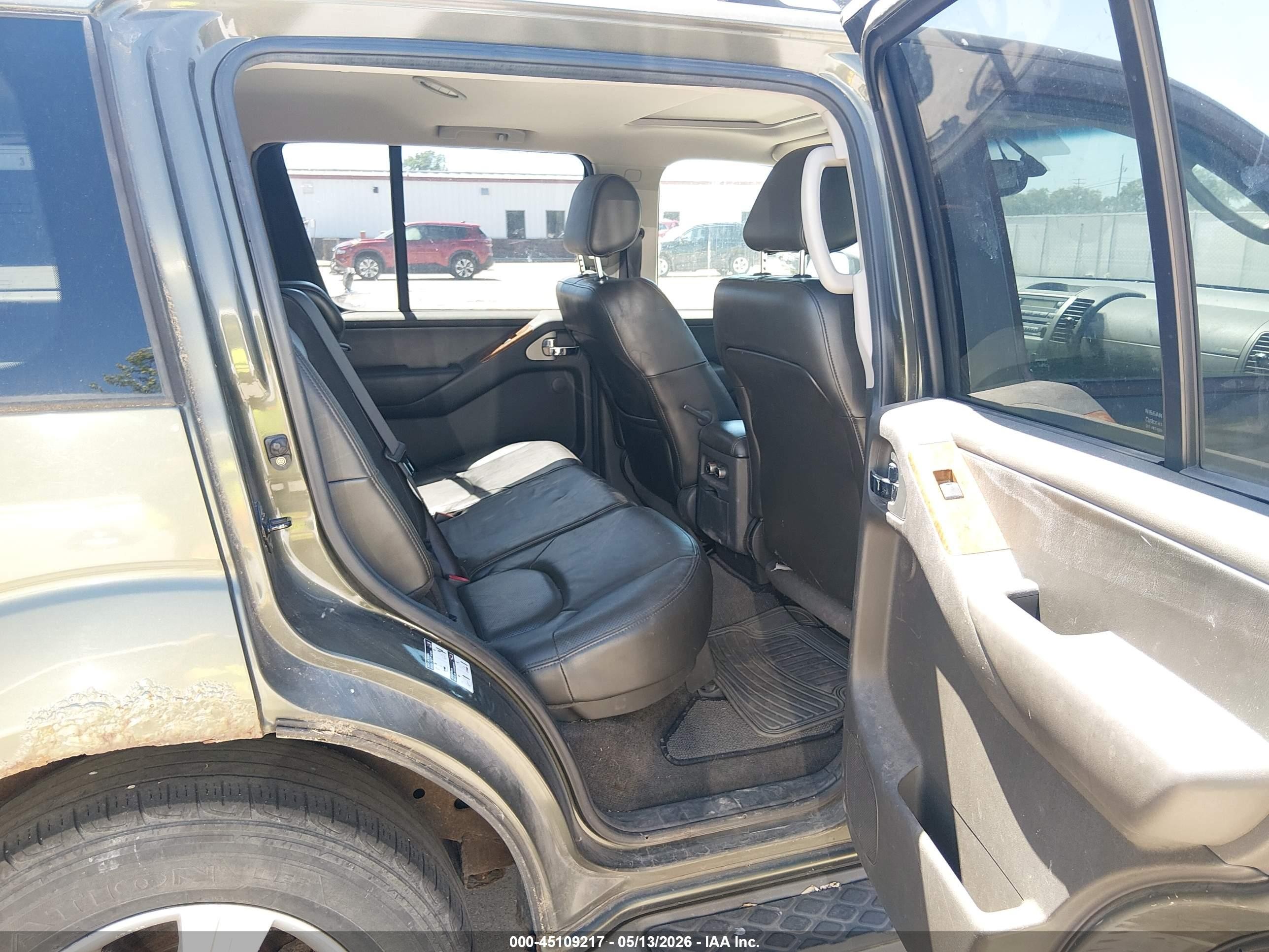 2005 Nissan Pathfinder Le Green vin: 5N1AR18W55C716371