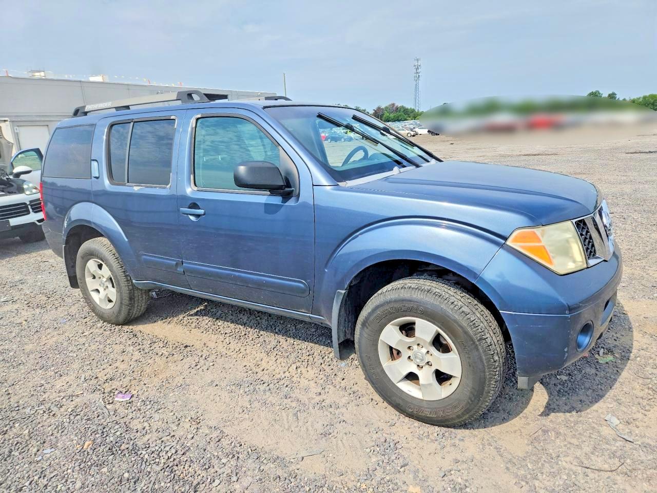 2005 Nissan Pathfinder Xe Blue vin: 5N1AR18W55C746616