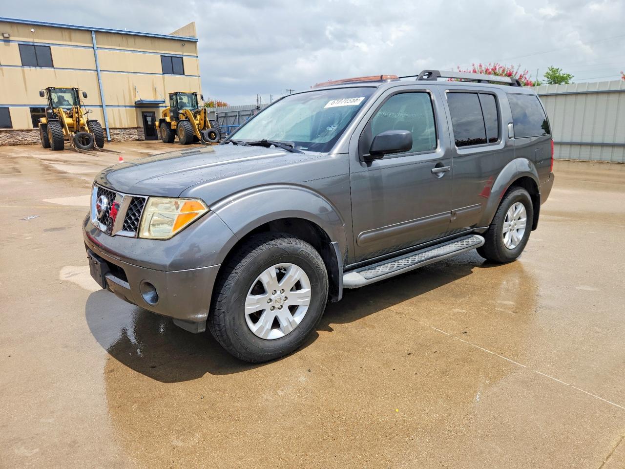 2005 Nissan Pathfinder Le/se/xe Gray vin: 5N1AR18W55C750908